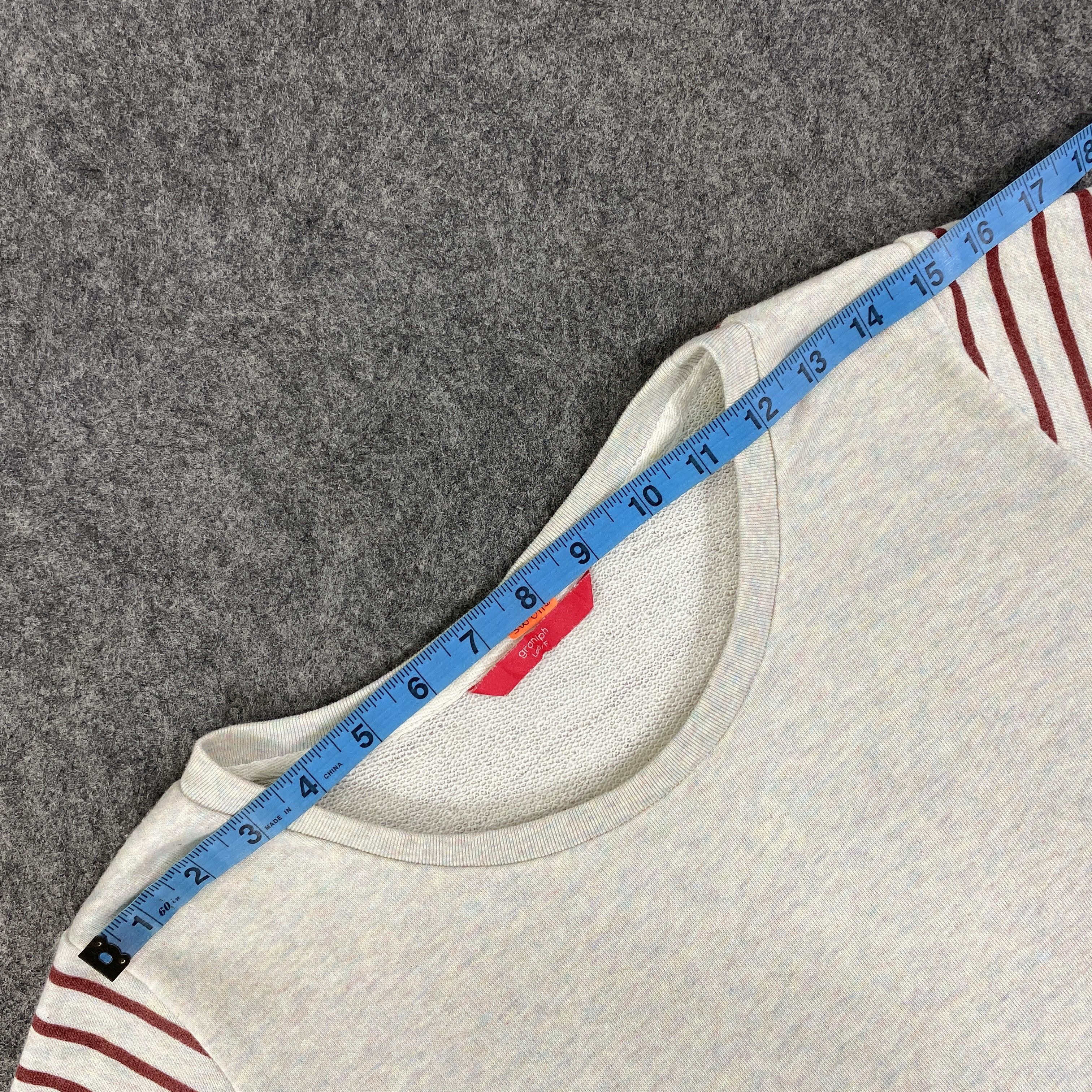 Japanese Brand Vintage Moomin Characters Stripe Sweatshirt - SW0112 Size S / US 4 / IT 40 - 3 Thumbnail