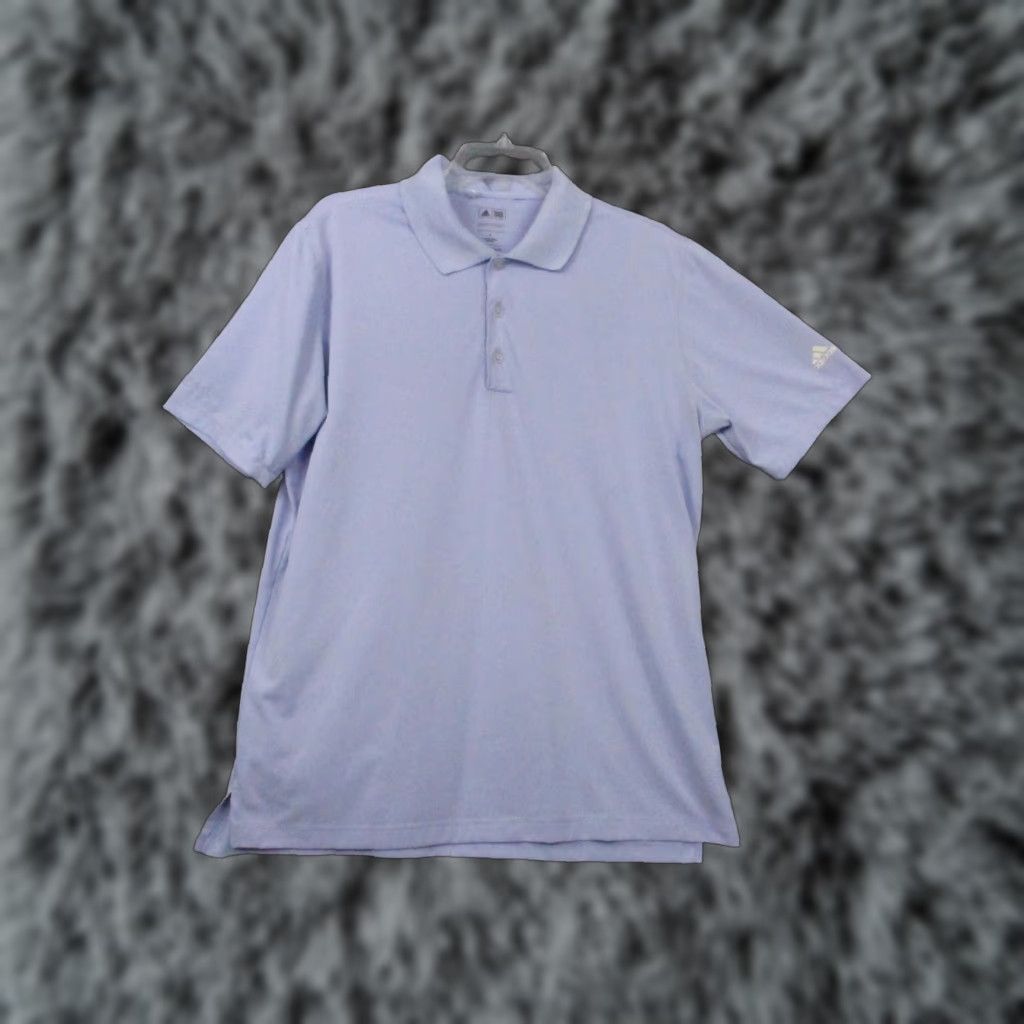 Adidas adidas Puremotion Polo Shirt Large Mens Purple Solid Lavender Polo Shirt Polo Mens Lavender Purple Adidas Puremotion Golf Polo Size US L / EU 52-54 / 3 - 1 Thumbnail