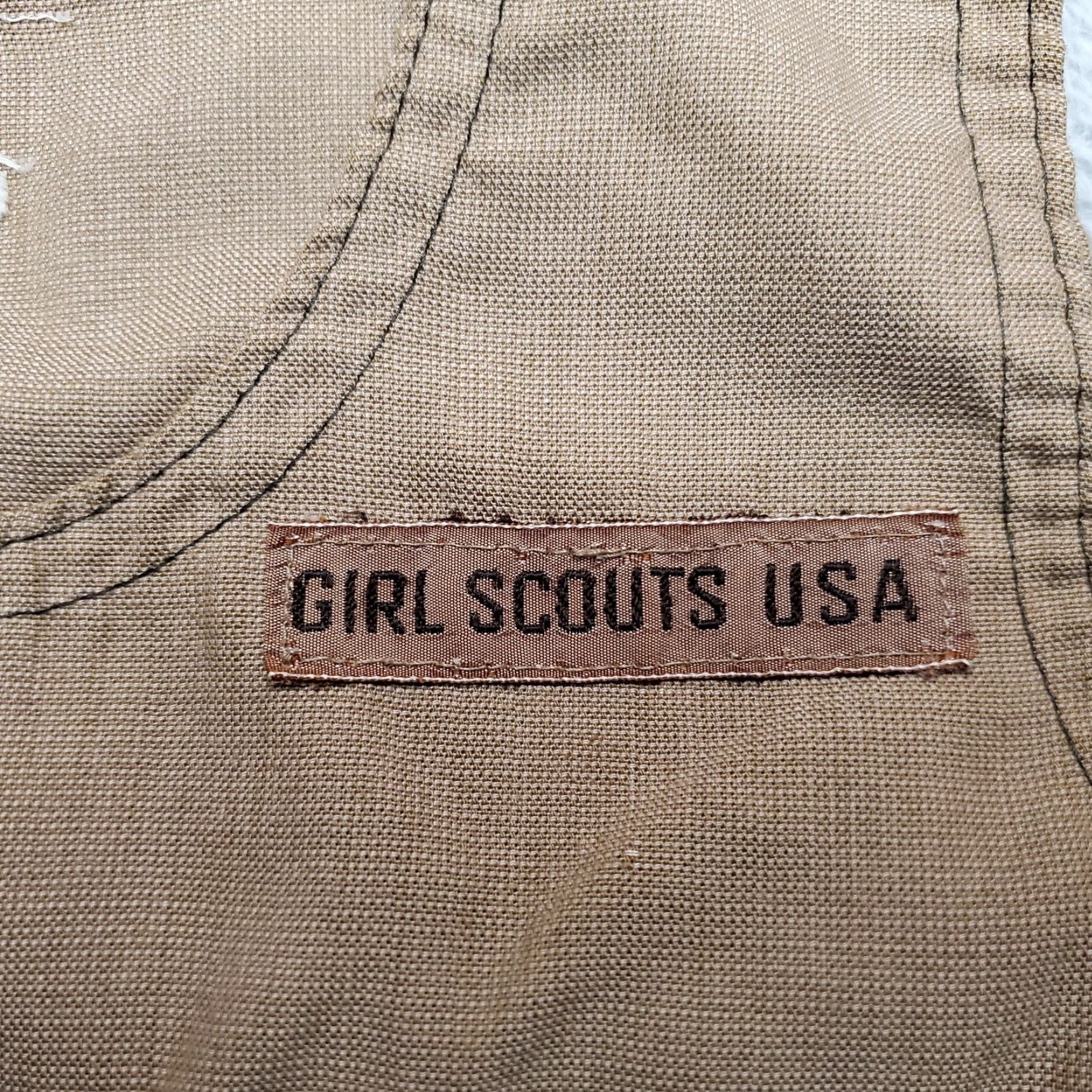 Vintage VINTAGE Girls Scouts Dress Womens 10 Brown Sleeveless Dacron Blend Official Shirt Tank Dress 90s Womens Size L / US 10 / IT 46 - 7 Thumbnail
