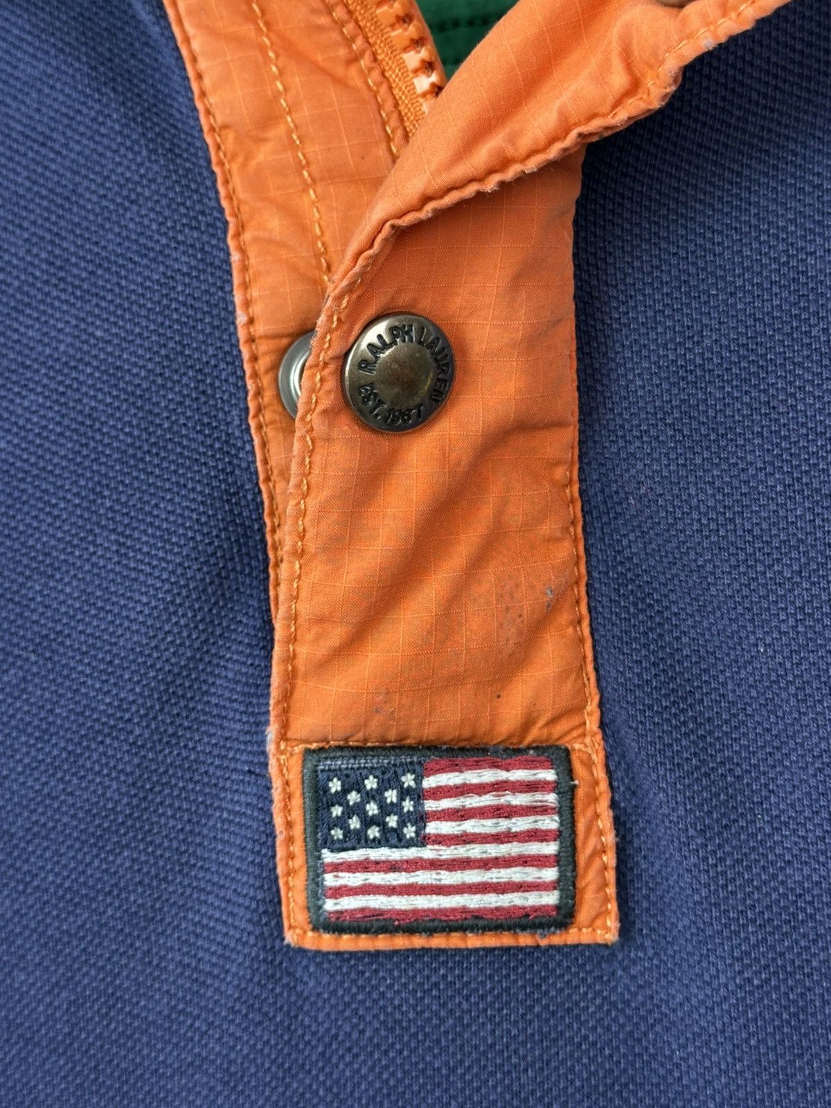Polo Ralph Lauren Vintage Ralph Lauren Custom Fit Quarter Zip Men’s Polo Size US M / EU 48-50 / 2 - 6 Thumbnail