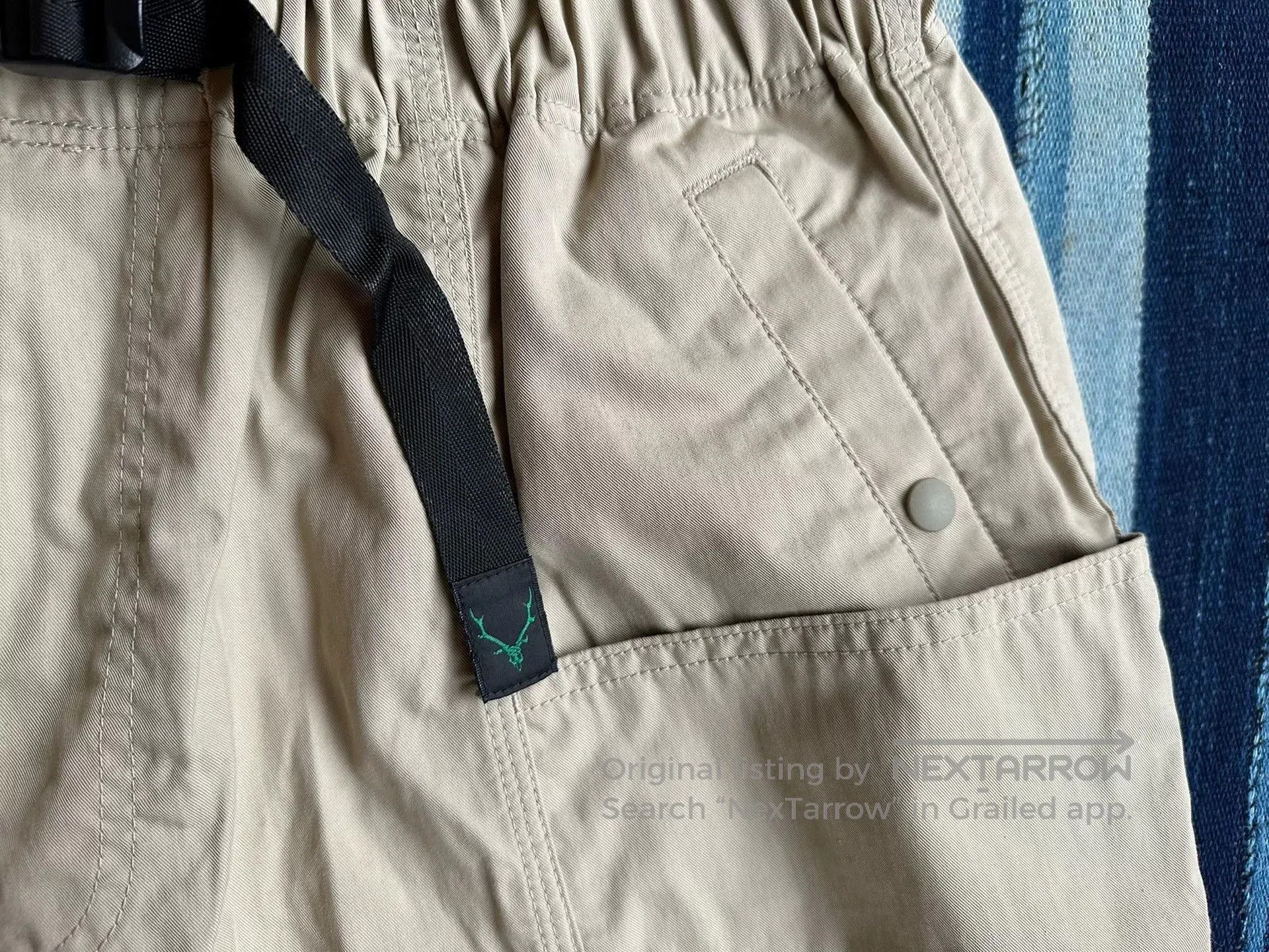 South2 West8 South2 West8 Belted C.S. Nylon Shorts. Size US 34 / EU 50 - 4 Thumbnail