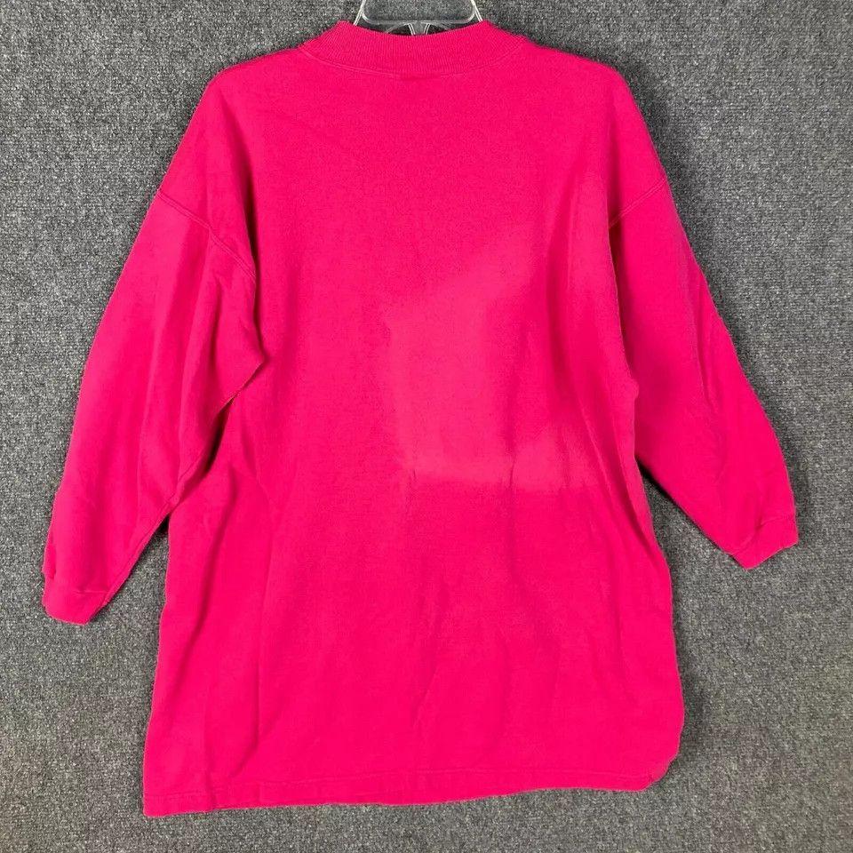 Hanes × Vintage Vintage Hanes Sweatshirt Women's L/XL Pullover Cotton Size L / US 10 / IT 46 - 9 Thumbnail