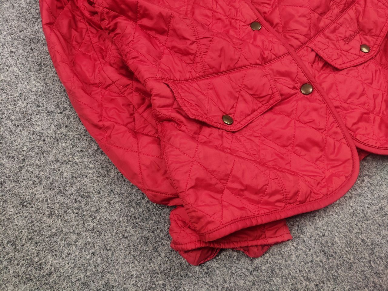 Barbour Barbour Raylor quilted Classic Red Light Women's Jacket Size S / US 4 / IT 40 - 6 Thumbnail