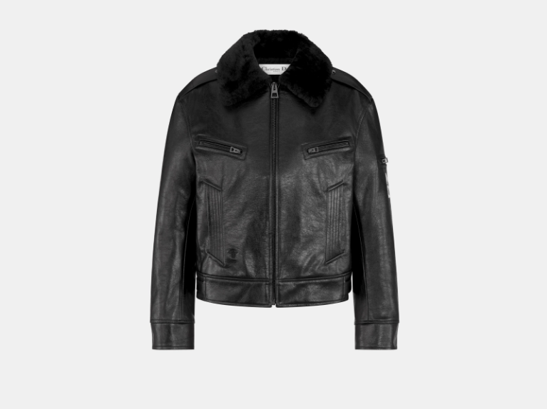 Dior o1w1db11225 455V08 Jacket in Black Size M / US 6-8 / IT 42-44 - 1 Thumbnail