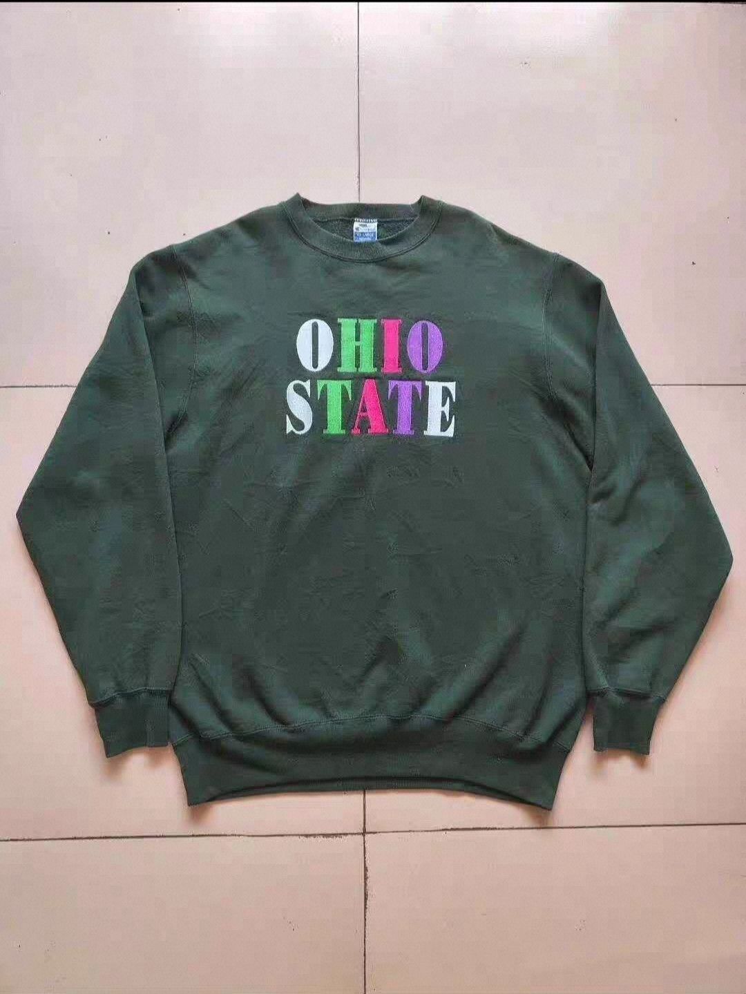 Champion 90s Ohio State Rainbow Embroidery Sweatshirts Size US XXL / EU 58 / 5 - 1 Thumbnail