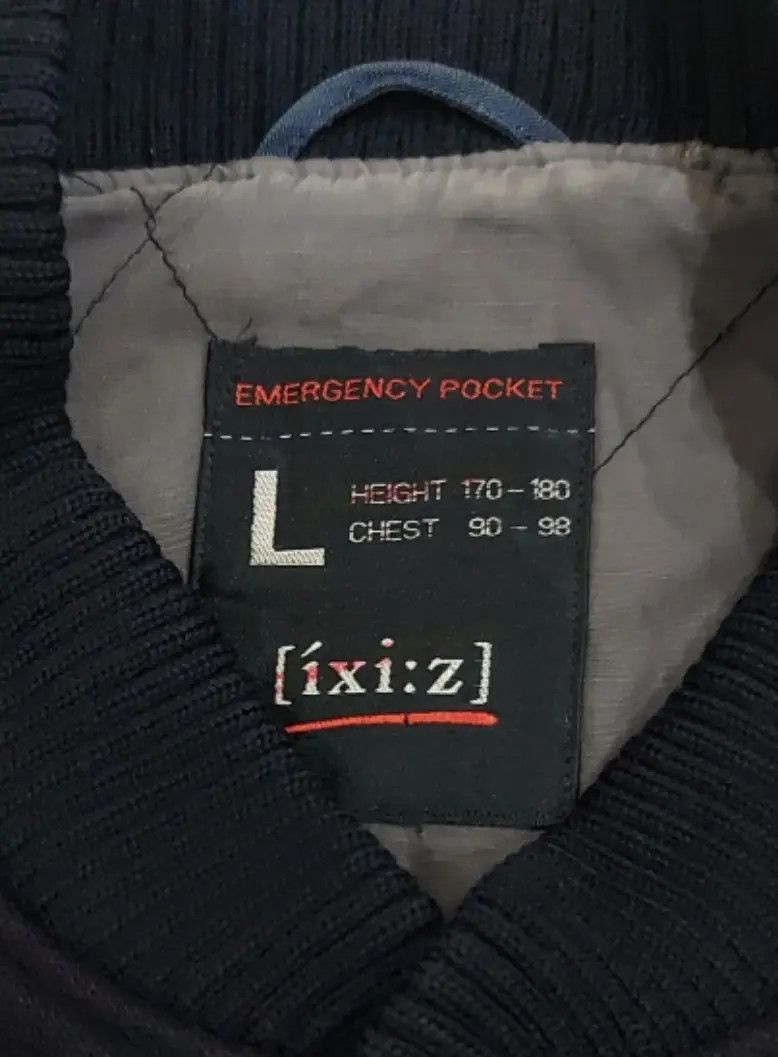Japanese Brand Vtg IXIZ Japanese AvantGarde Multi-Pocket Wool Flight Jacket Size US L / EU 52-54 / 3 - 7 Thumbnail