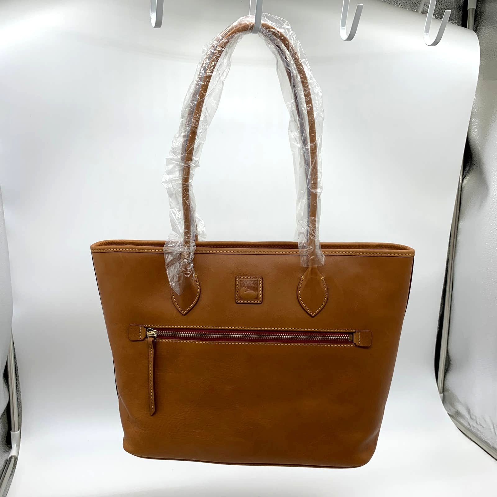 Dooney & Bourke Borsa Tote In Pelle Saffiano Con Cerniera E Spallacci Lunghi – Shopping Spree, Dimensioni 30x9.5x25.4 Cm - 3