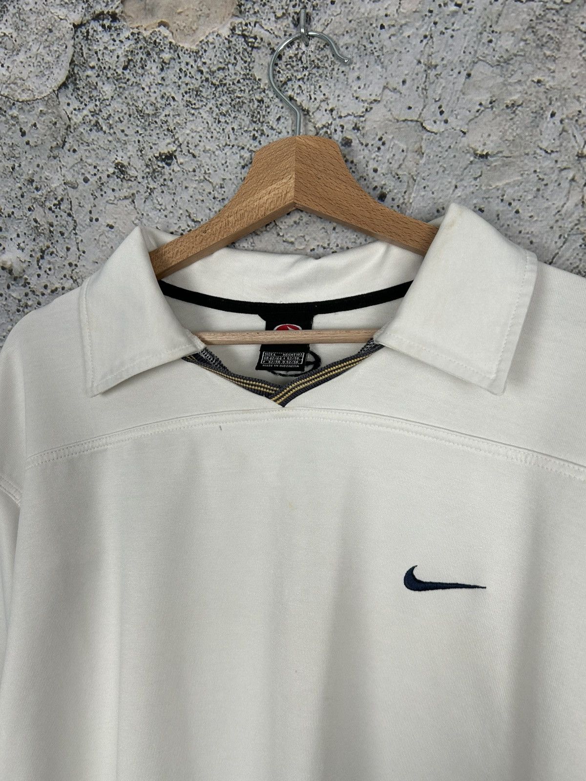 Vintage Nike 90s Polo Tee Sportswear Hype Football NFL USA