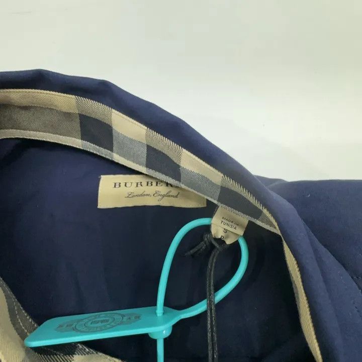 Burberry Burberry Burberry Men's Navy Long Sleeve Shirt-2507 Size US S / EU 44-46 / 1 - 4 Thumbnail