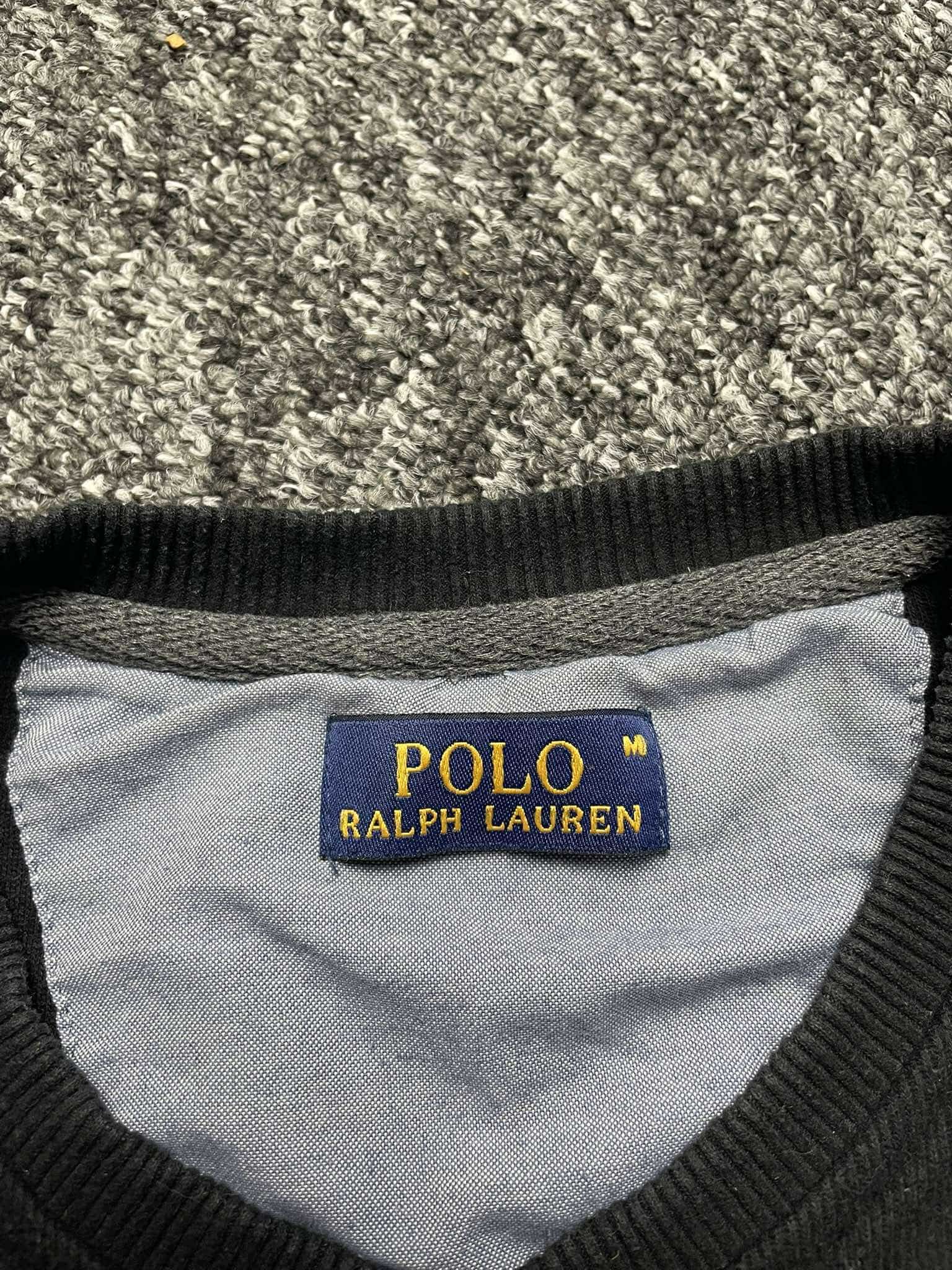 Polo Ralph Lauren × Vintage Vintage sweater sweatshirt Polo Ralph Lauren logo y2k Size US M / EU 48-50 / 2 - 5 Thumbnail
