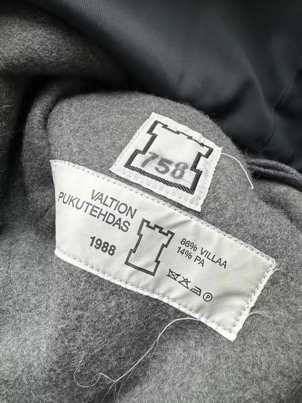 Japanese Brand Vintage 1988 Wool Jacket Size US L / EU 52-54 / 3 - 4 Thumbnail