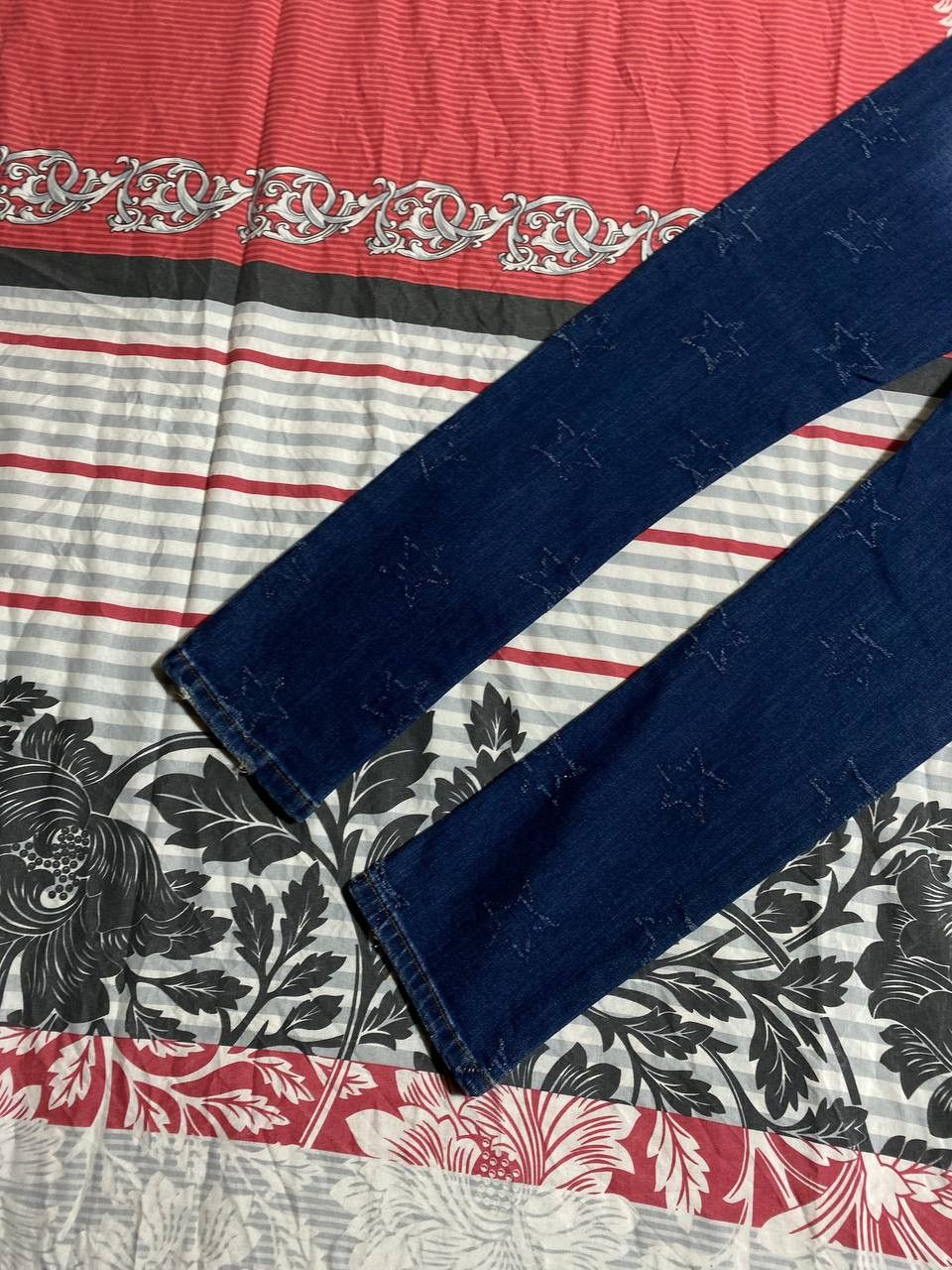 Japanese Brand Crazy Crash Dirty Baggy Faded Jean Japan Avant Garde Style Size US 30 / EU 46 - 11 Thumbnail