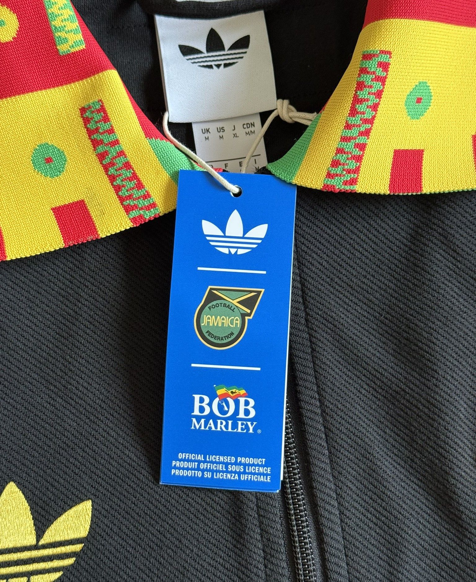 Adidas Jamaica adidas Originals Anthem Bob Marley Jacket 2026-27 M Size US M / EU 48-50 / 2 - 3 Thumbnail