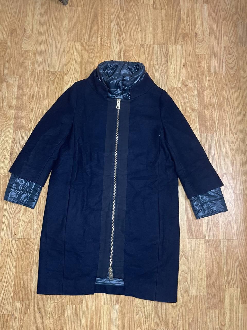 Herno Wool Quilted Cocoon Coat