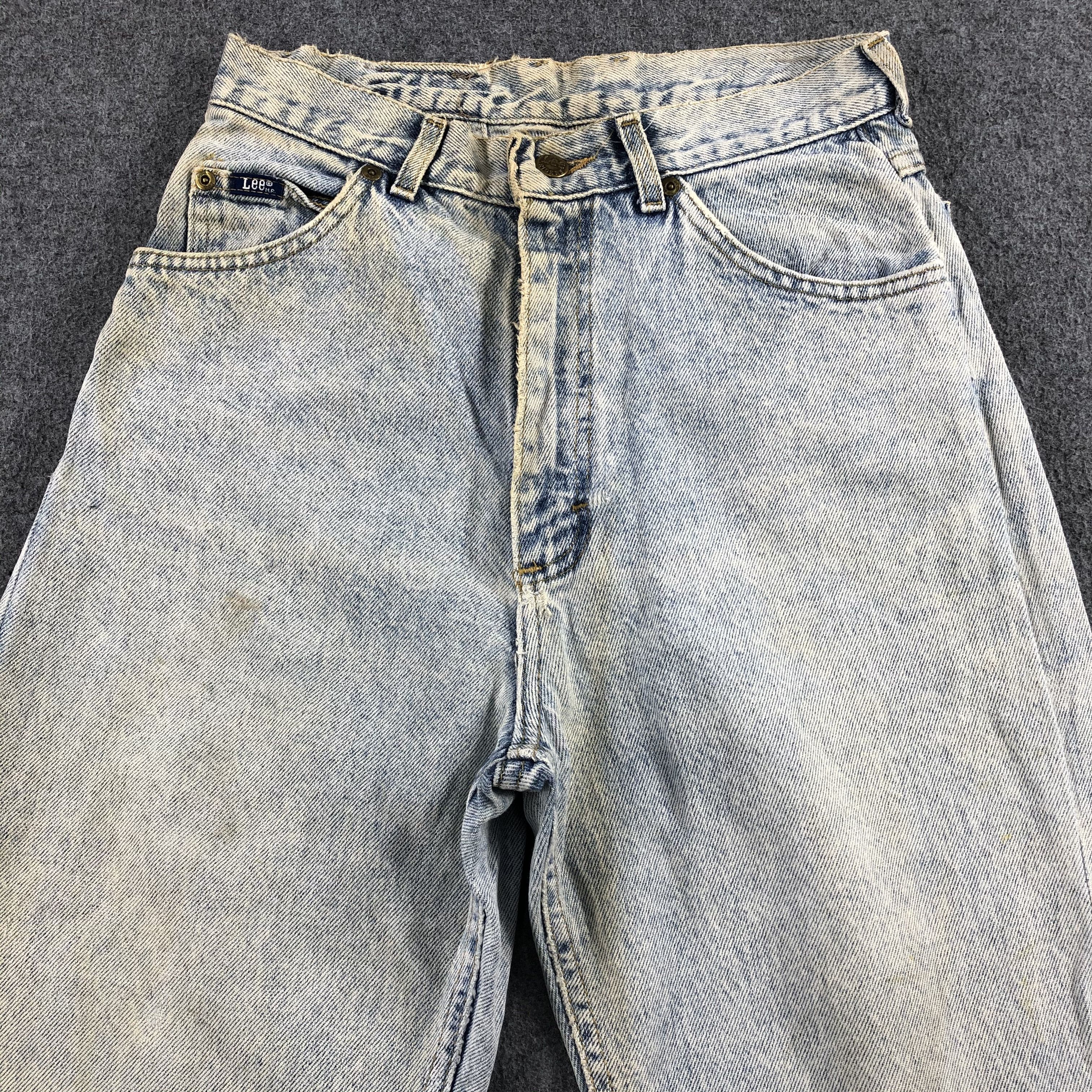 Lee Vintage Light Wash Lee Jeans-J1487 Size US 28 / EU 44 - 3 Thumbnail