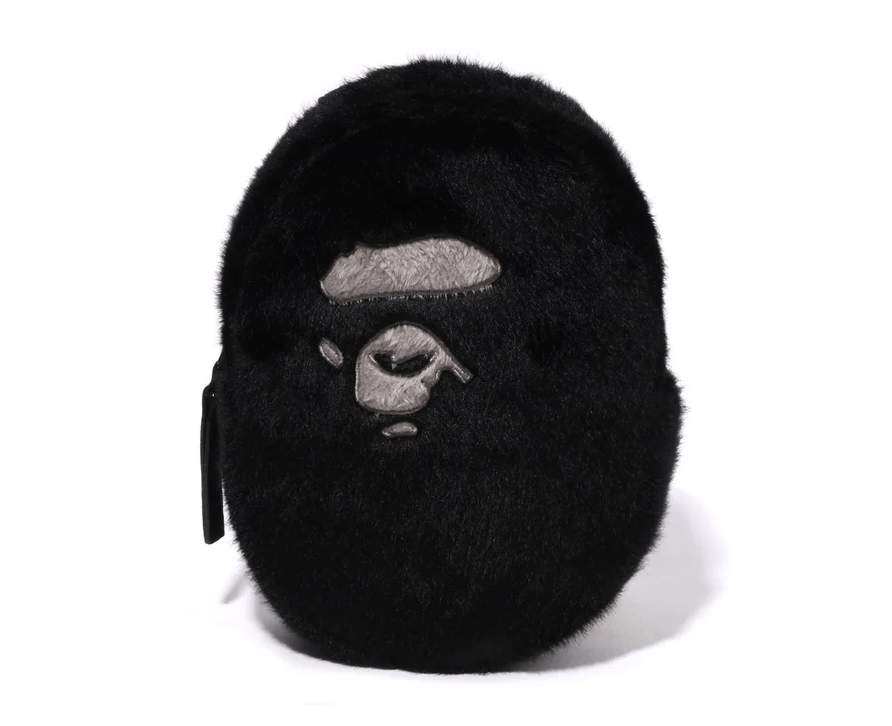 Bape Bape APE HEAD FAUX FUR MINI SHOULDER BAG Size ONE SIZE - 1 Thumbnail