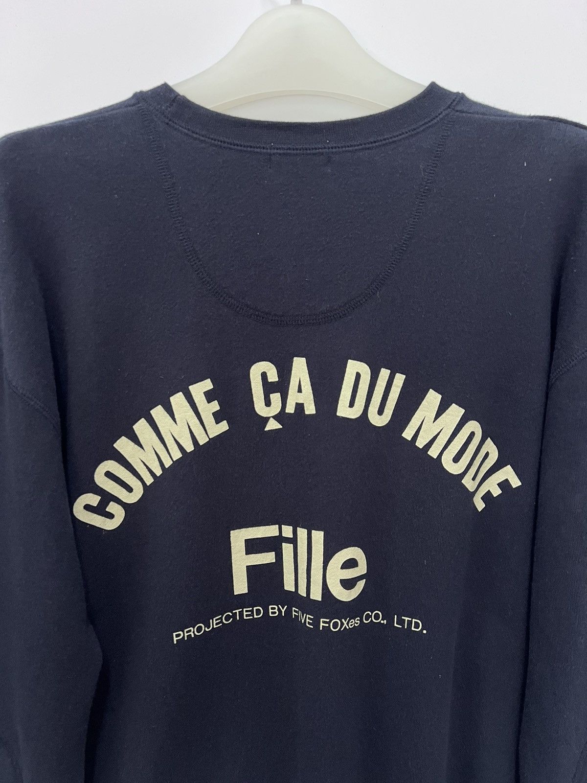 Comme Ca Ism × Japanese Brand × Vintage 🔥 Comme Ca du Mode japan Roundneck Sweatshirt Size US S / EU 44-46 / 1 - 1 Thumbnail