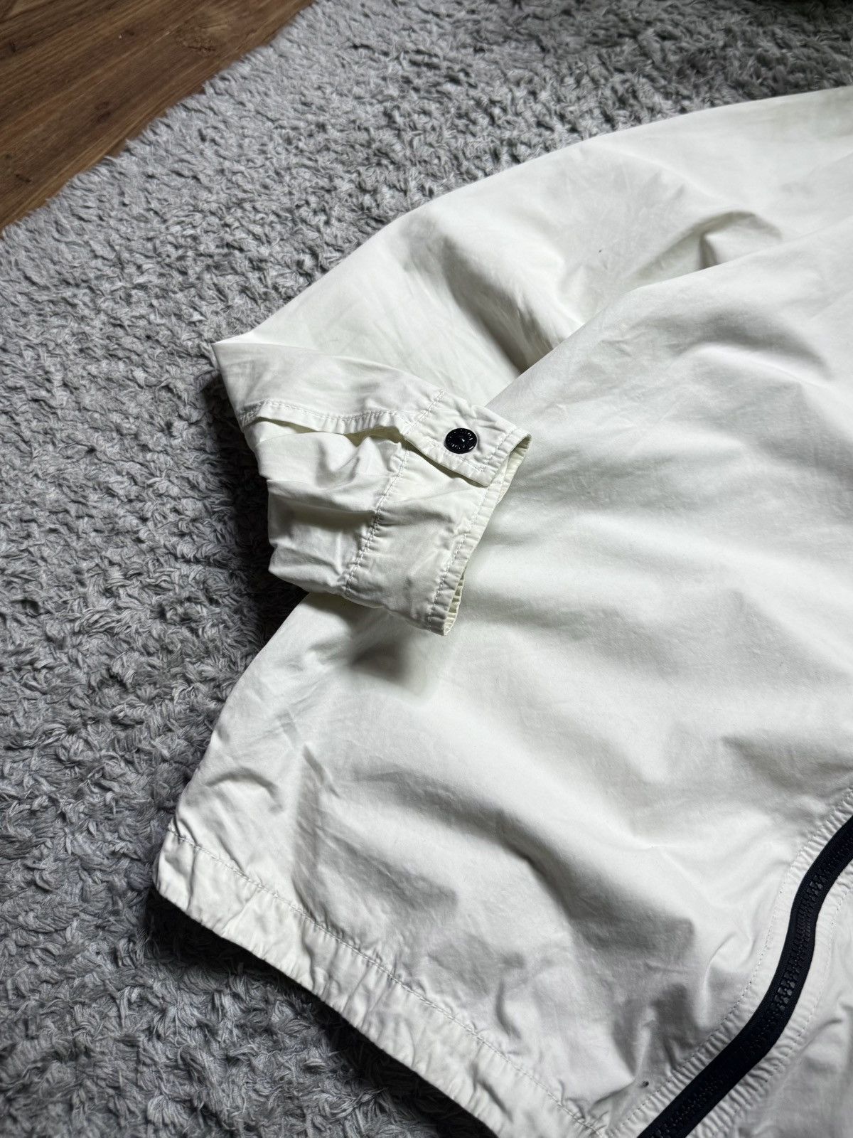 Stone Island Stone Island Jacket Over Shirt Vintage 00s Streetwear Drill Size US L / EU 52-54 / 3 - 4 Thumbnail