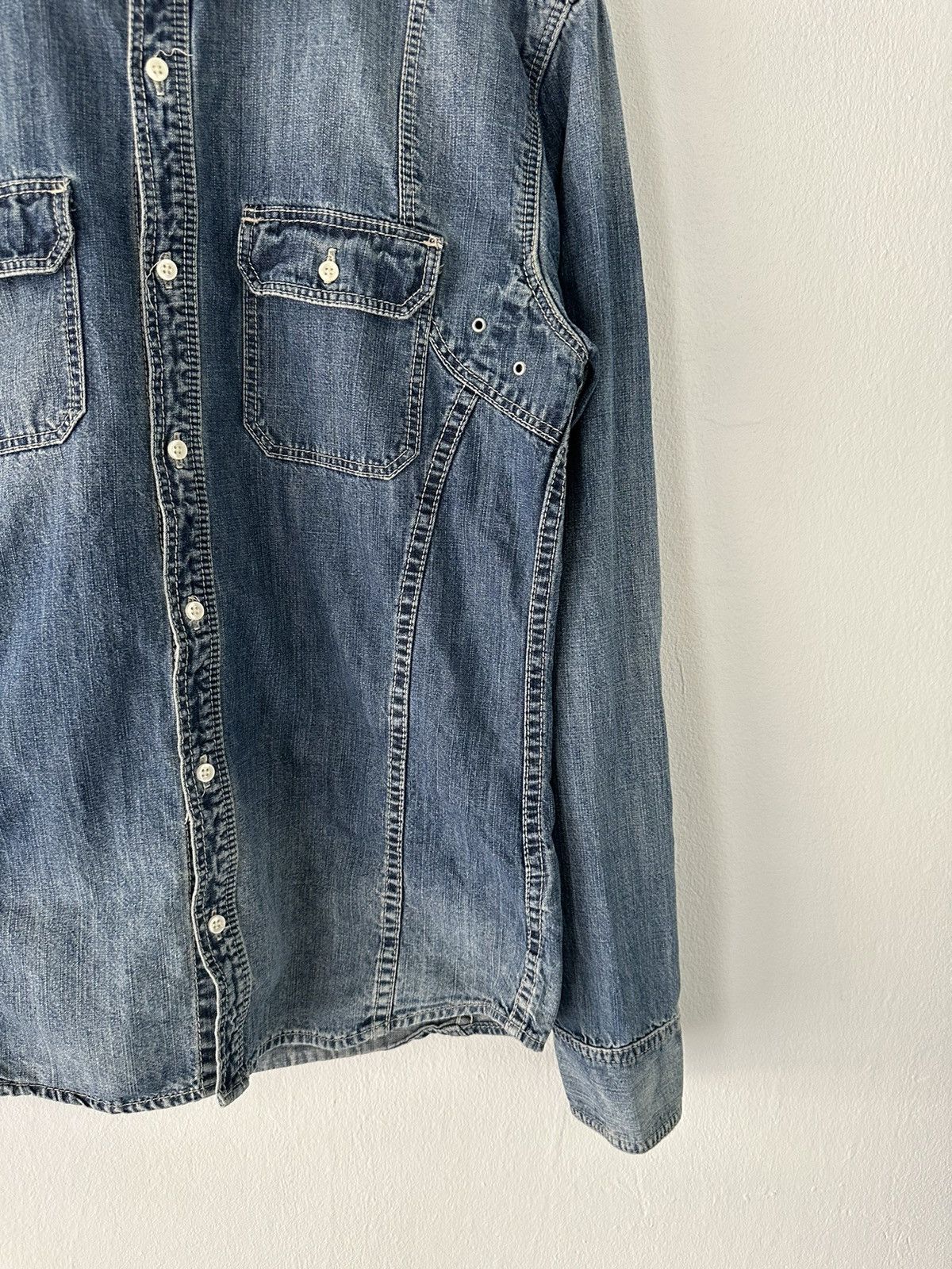 Kiminori Morishita × Tete Homme Archive Tete Homme denim shirt Size US M / EU 48-50 / 2 - 15 Thumbnail