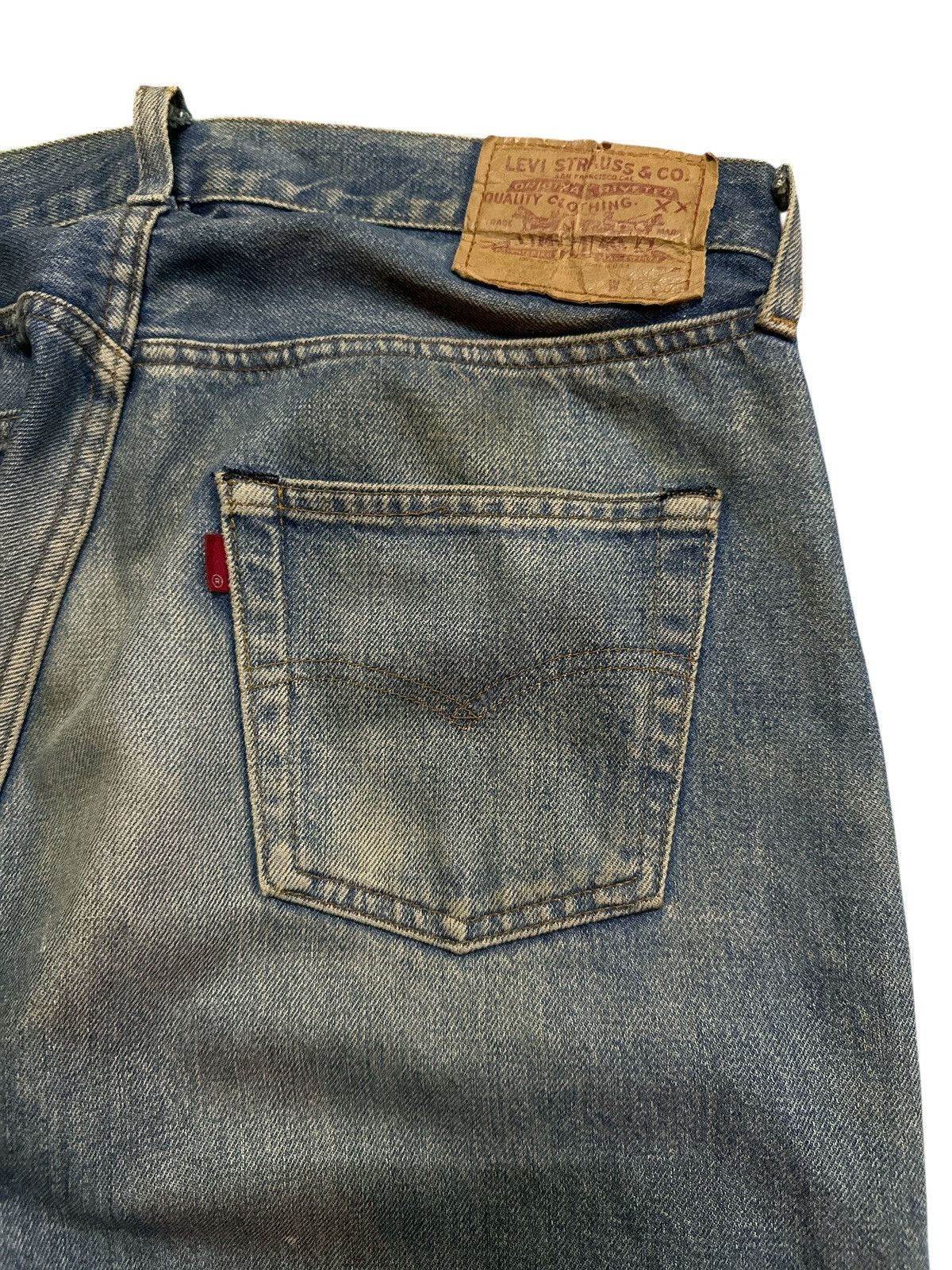 Levi's Vintage 501 Levis Redline Selvedge 32x40.5 Size US 32 / EU 48 - 10 Thumbnail