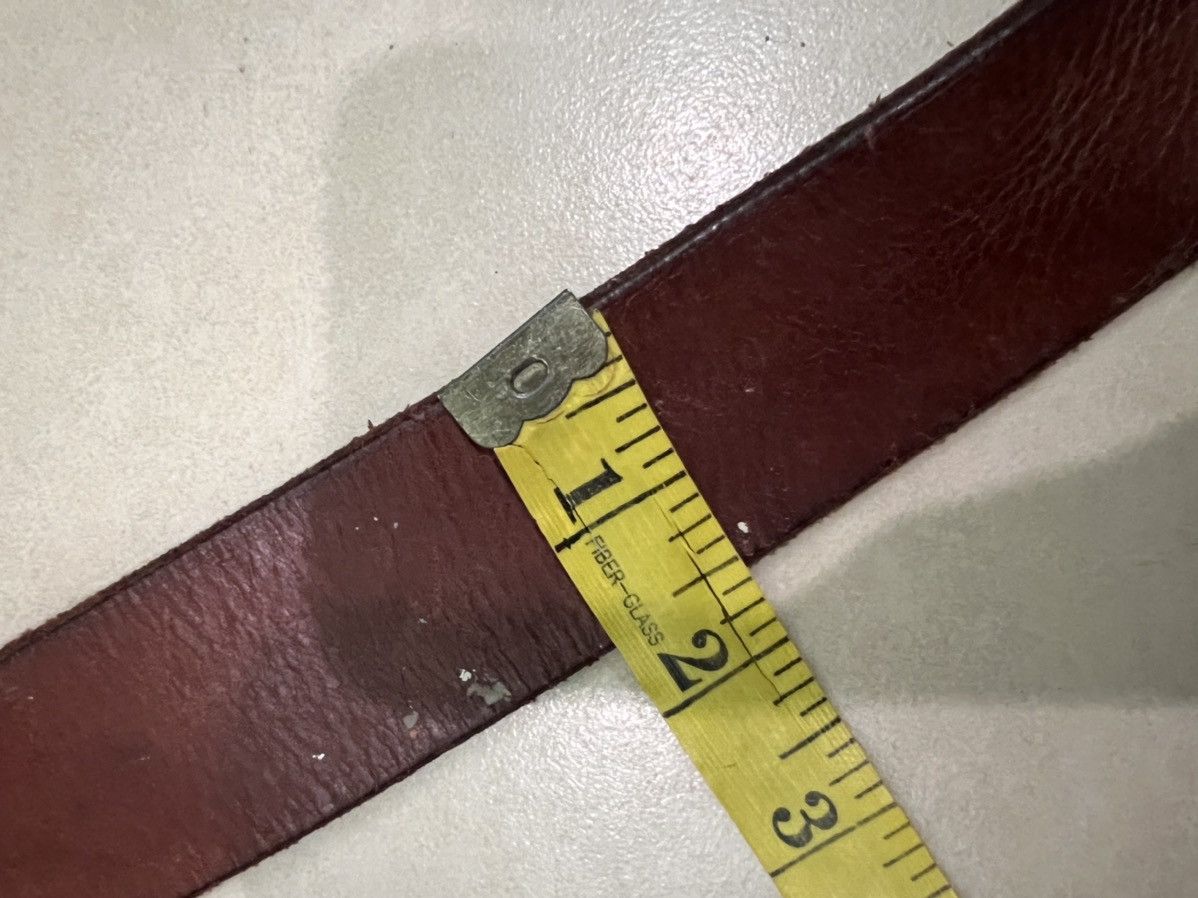 Genuine Leather Japanese Brand Leather Buckle Belt Size ONE SIZE - 10 Thumbnail