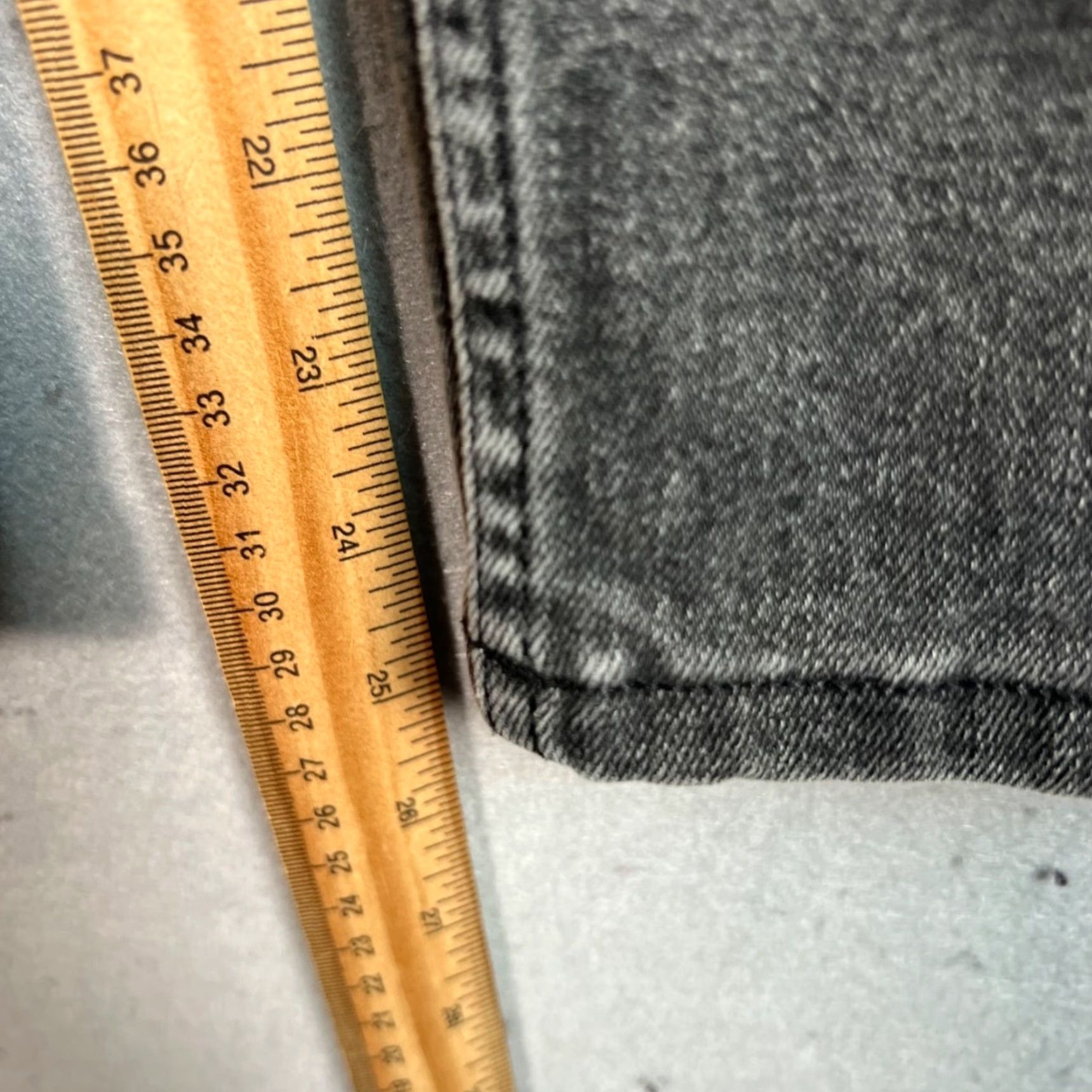 Everlane Everlane Jeans Ankle Gray High Rise Straight Size 25 Denim Womens Size 42" / US 20 - 7 Thumbnail