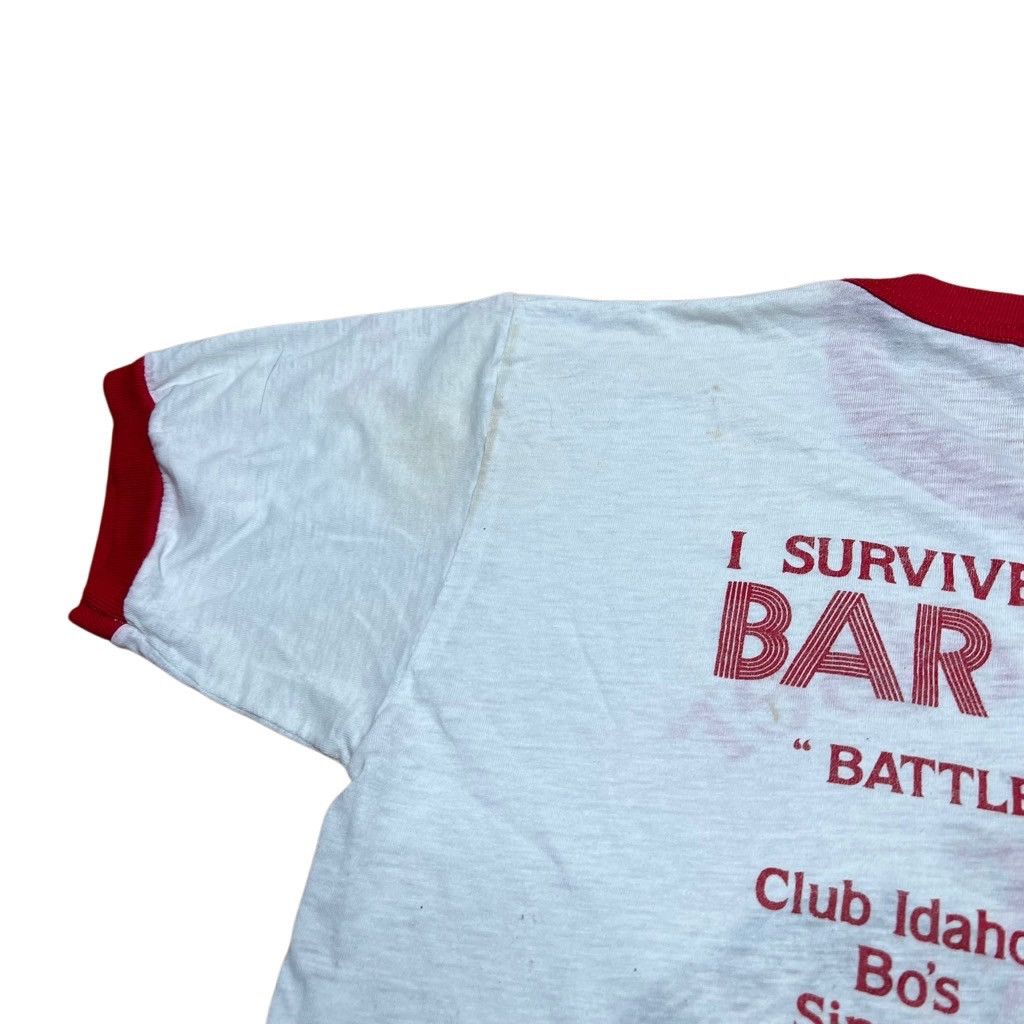 Budweiser × Vintage American Vintage 80s Budweiser Ringer Shirt Medium Size M / US 6-8 / IT 42-44 - 9 Thumbnail