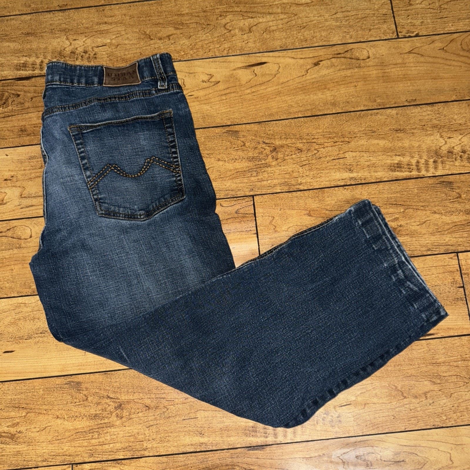 Vintage Vintage Urban Star Jeans Wear Denim 34x28 Blue Y2K Size US 34 / EU 50 - 1 Thumbnail