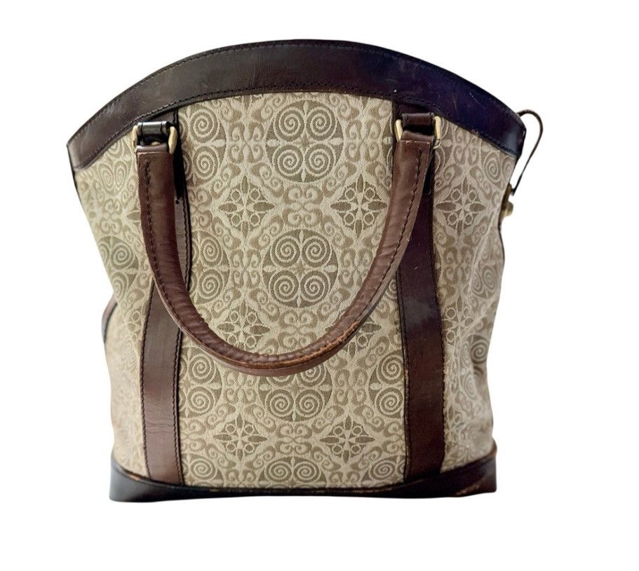 Other Rare VTG Lamprom Paisley Jacquard & Leather Travel Tote Bag Size ONE SIZE - 1 Thumbnail