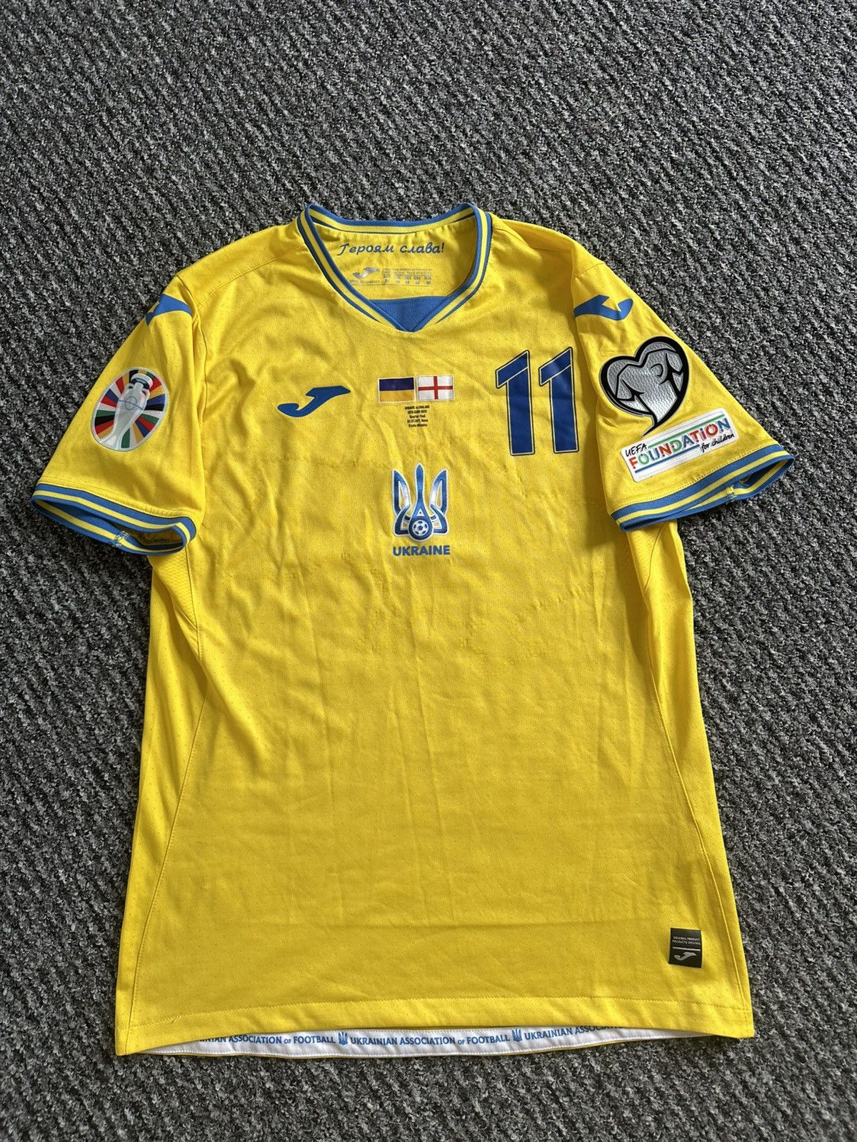 Joma Ukraine national football team Size US M / EU 48-50 / 2 - 1 Thumbnail