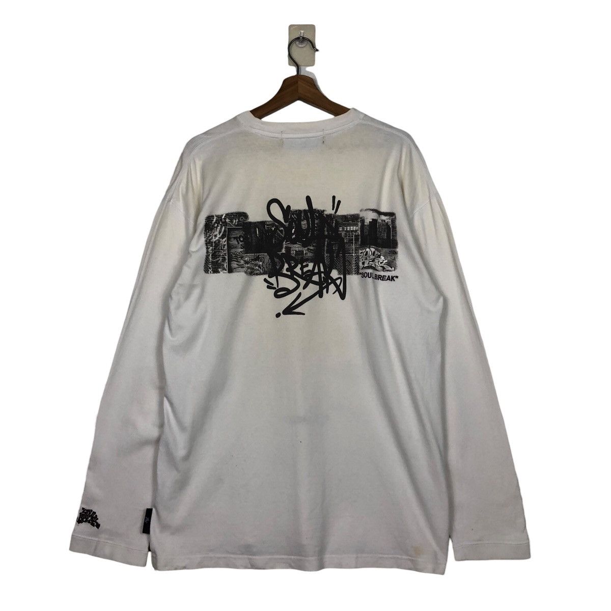 Japanese Brand 📌Vintage Long Sleeve Shirt Soul Break Punk Size US XXL / EU 58 / 5 - 9 Thumbnail