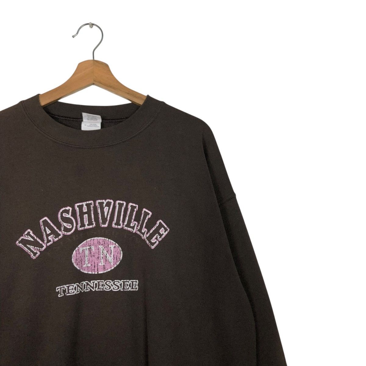 Vintage 🔥VINTAGE SWEATSHIRT CREWNECK NASHVILLE TENNESSEE BIG LOGO Size US L / EU 52-54 / 3 - 8 Thumbnail