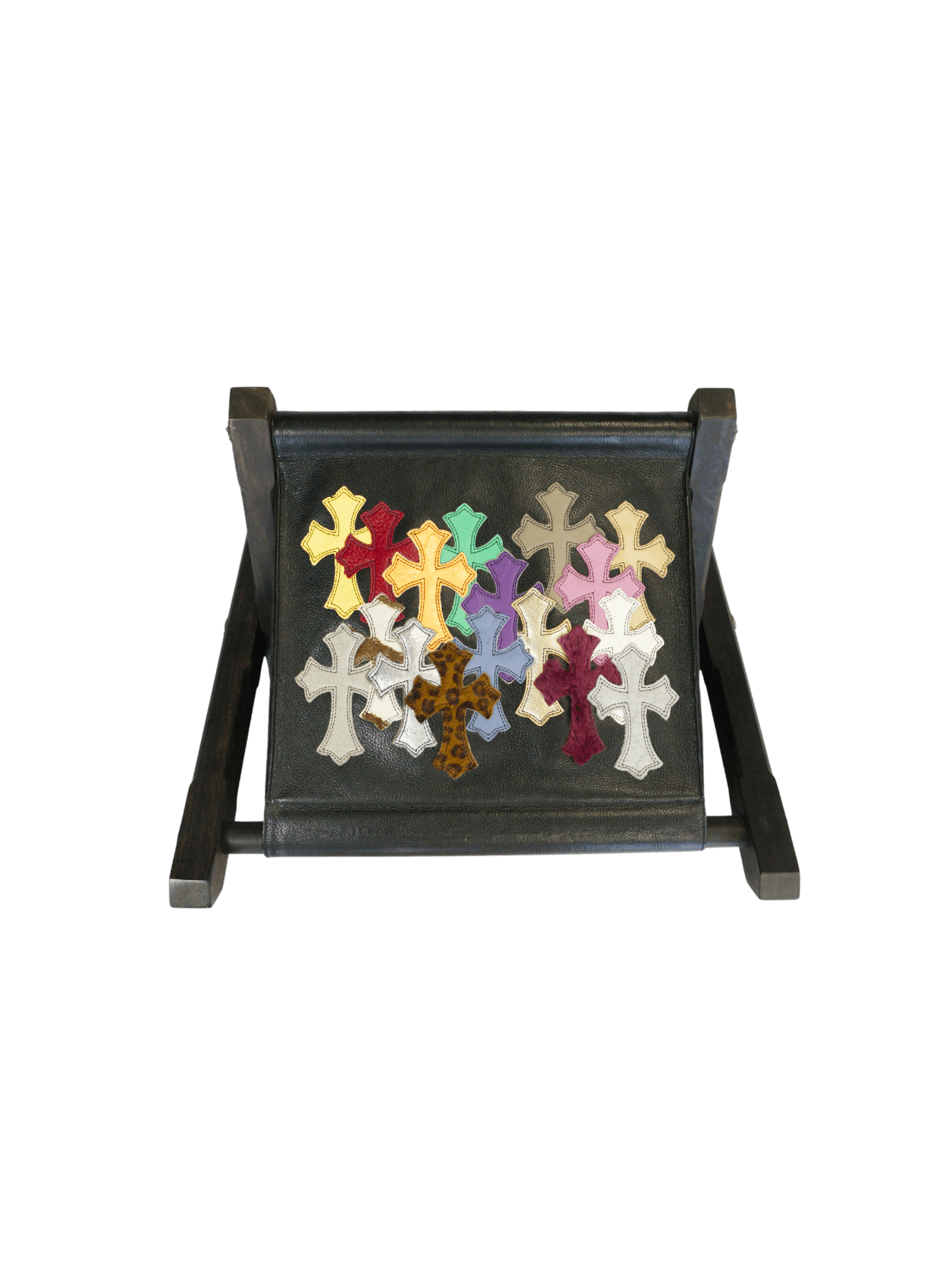 Chrome Hearts Chrome Hearts Cemetery Cross Patch Leather Magazine Holder Size ONE SIZE - 3 Thumbnail