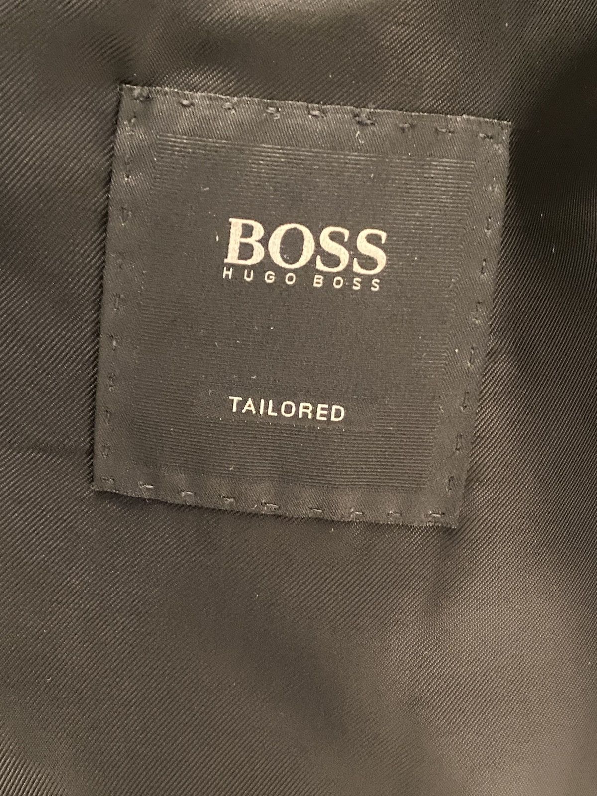 Loro Piana Hugo Boss x Loro Piana Black Virgin Wool Blazer Size 44R - 6 Thumbnail