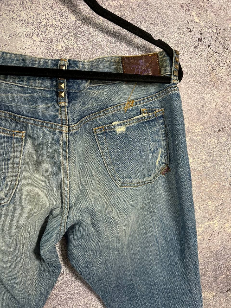 Japanese Brand × Prps × Vintage PRPS JAPAN DENIM VINTAGE PURPLE LABEL IMPALA JEANS DSTD Size 30" / US 8 / IT 44 - 18 Thumbnail