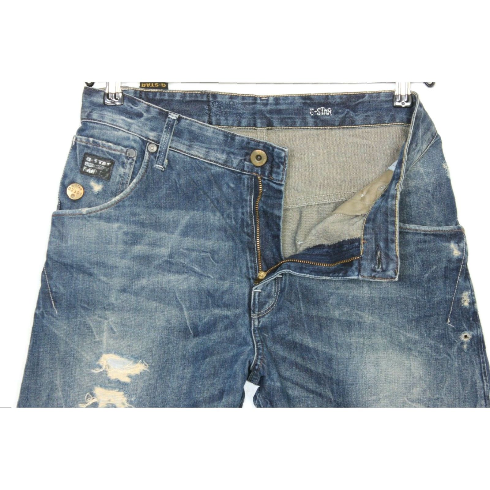 G-Star G-Star ARC 3D Loose Tapered Jeans Men Slim Fit W30 L34 DZ851 Jeans Slim Men's Blue 30in 34in 3D Arc Size US 30 / EU 46 - 4 Thumbnail