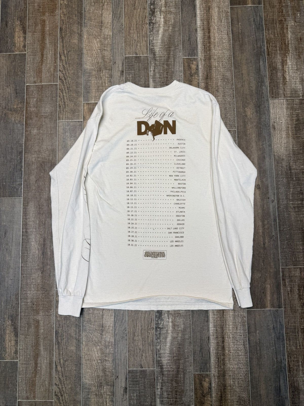 Other Don Toliver Life of a Don Tour Tee S Size US S / EU 44-46 / 1 - 5 Thumbnail