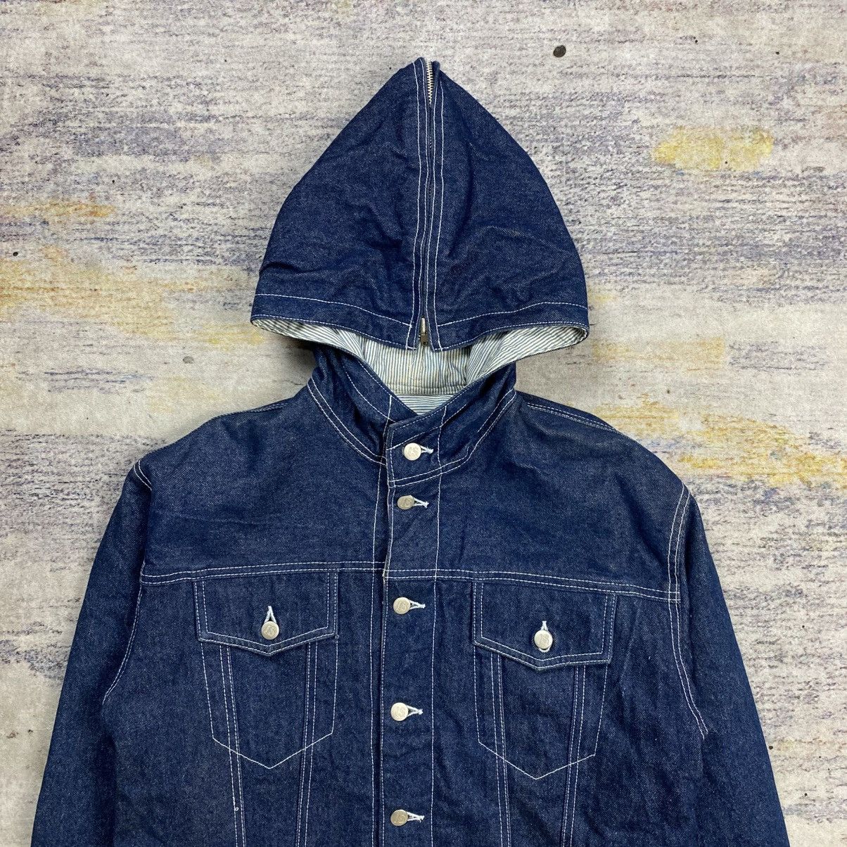 Issey Miyake vintage 90s issey miyake denim jacket Size US M / EU 48-50 / 2 - 4 Thumbnail