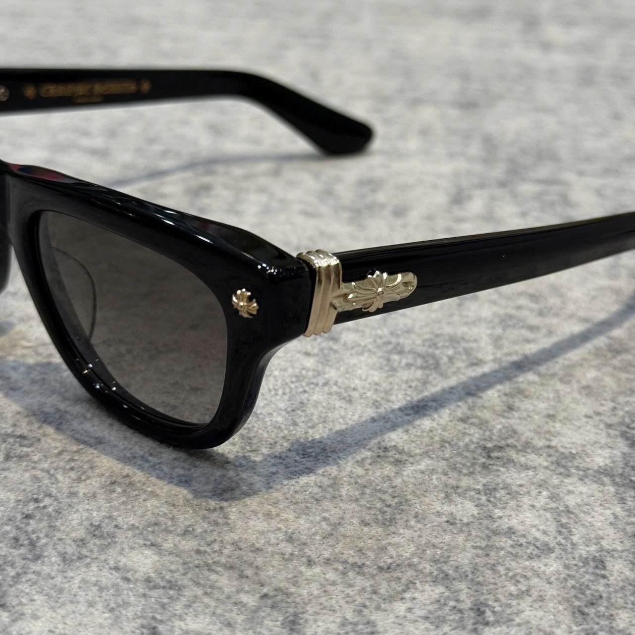 Chrome Hearts CHROME HEARTS TRITITSAGAIN BLACK/18KGP-SUN Size ONE SIZE - 2 Thumbnail
