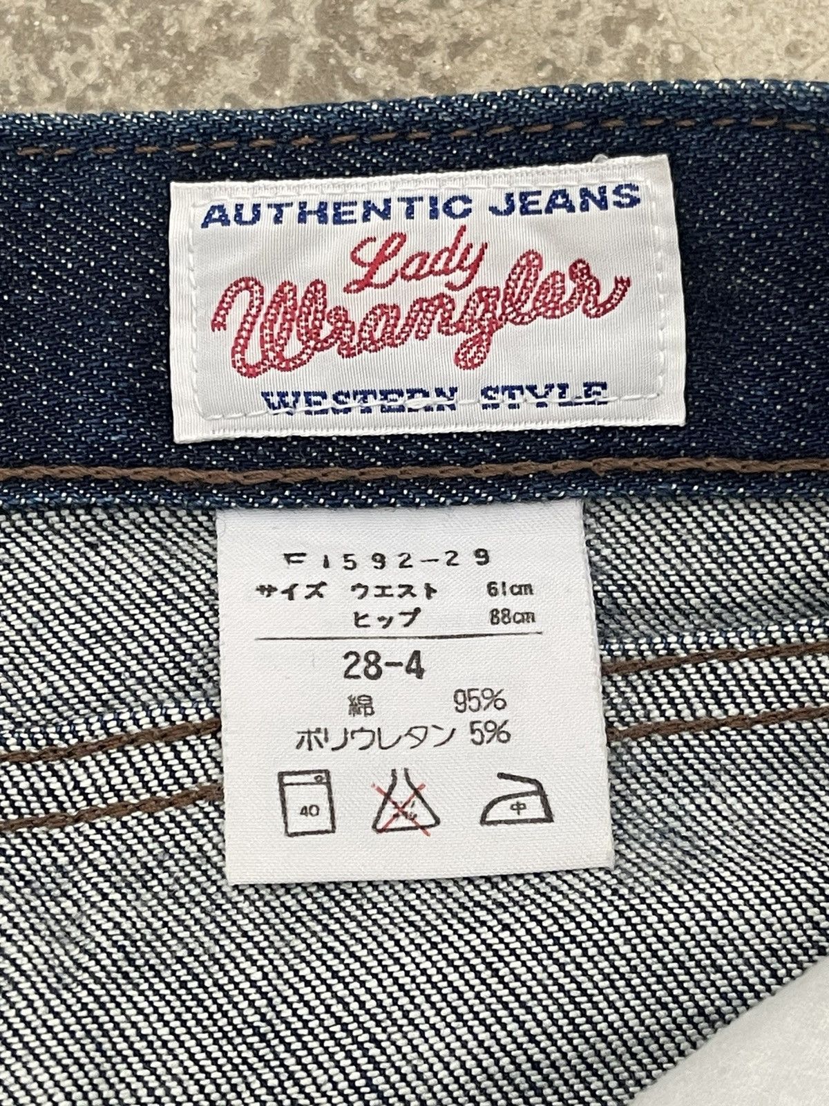 Wrangler Vintage Wrangler Blue Bell Flared Denim Size US 28 / EU 44 - 6 Thumbnail