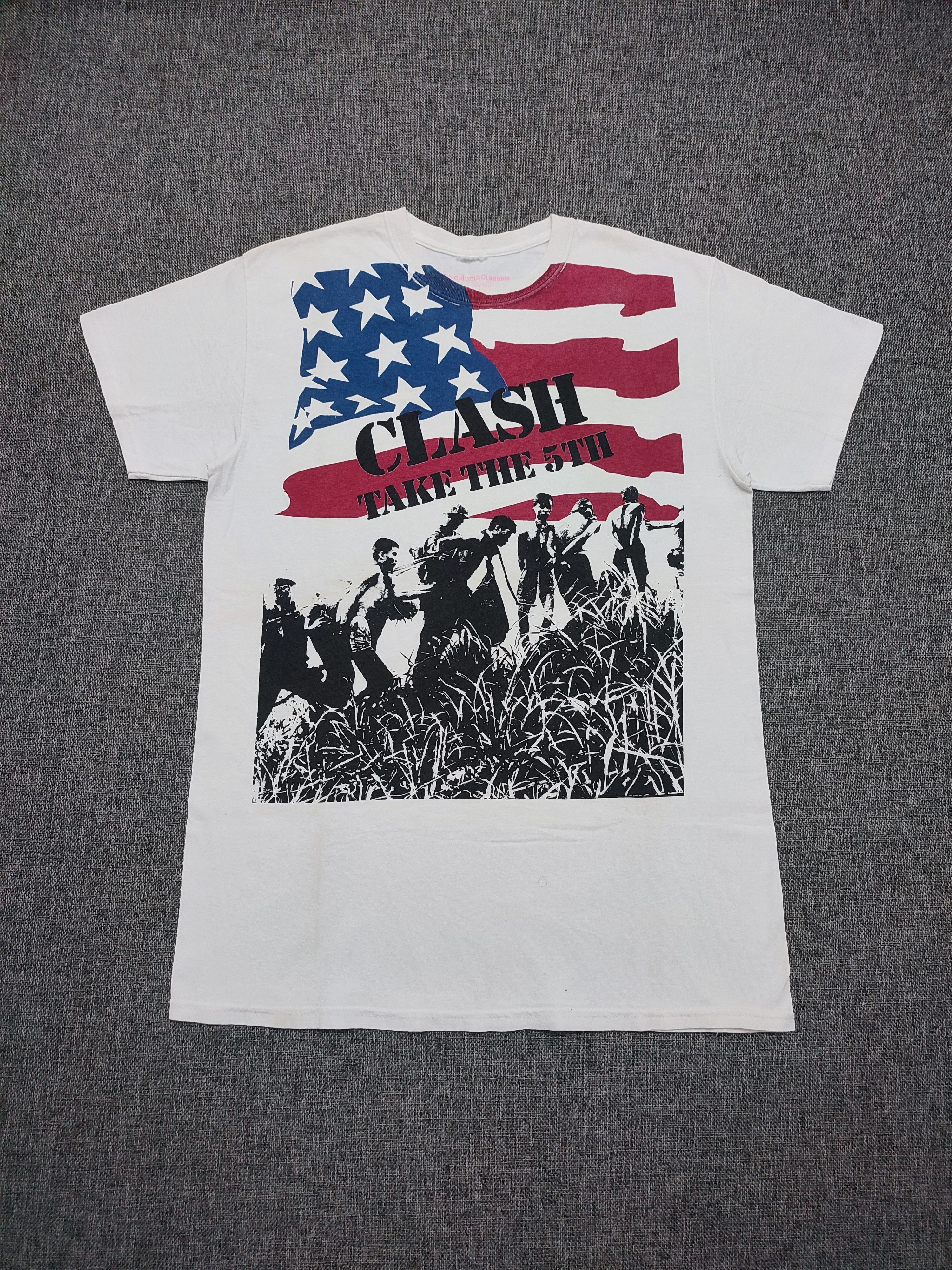 Band Tees × Vintage Vintage 2000s The Clash Fifth Column Tee Size US M / EU 48-50 / 2 - 1 Thumbnail