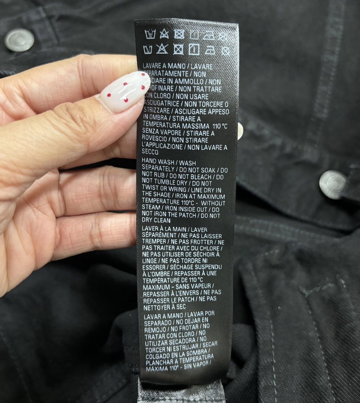 Balenciaga Balenciaga Diamond logo Denim Jacket Size US L / EU 52-54 / 3 - 13 Thumbnail