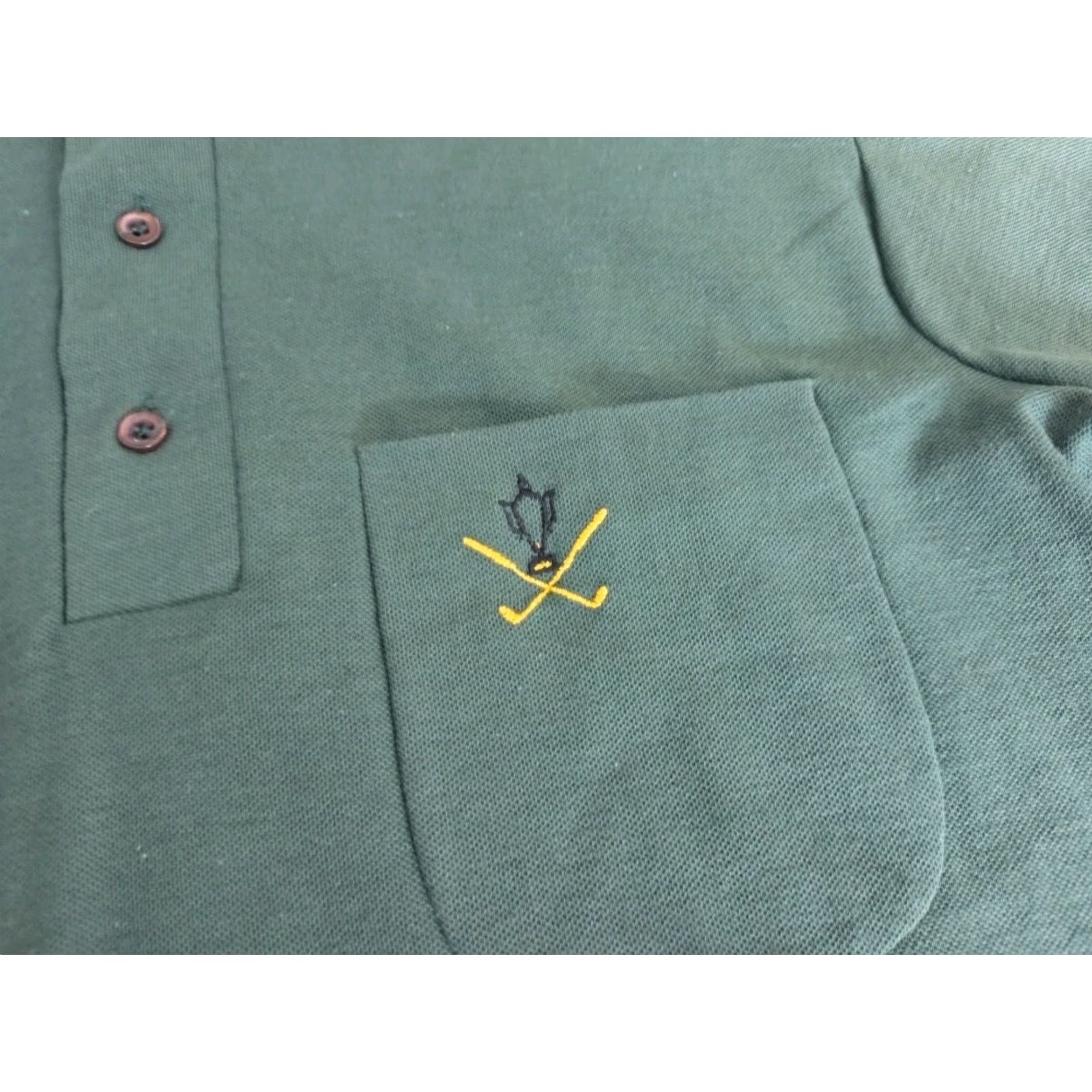 Vintage Vintage 60s BVD Pro Golf Wear National Open Polo Shirt Mens Large Masters Green Golf Size US L / EU 52-54 / 3 - 5 Thumbnail