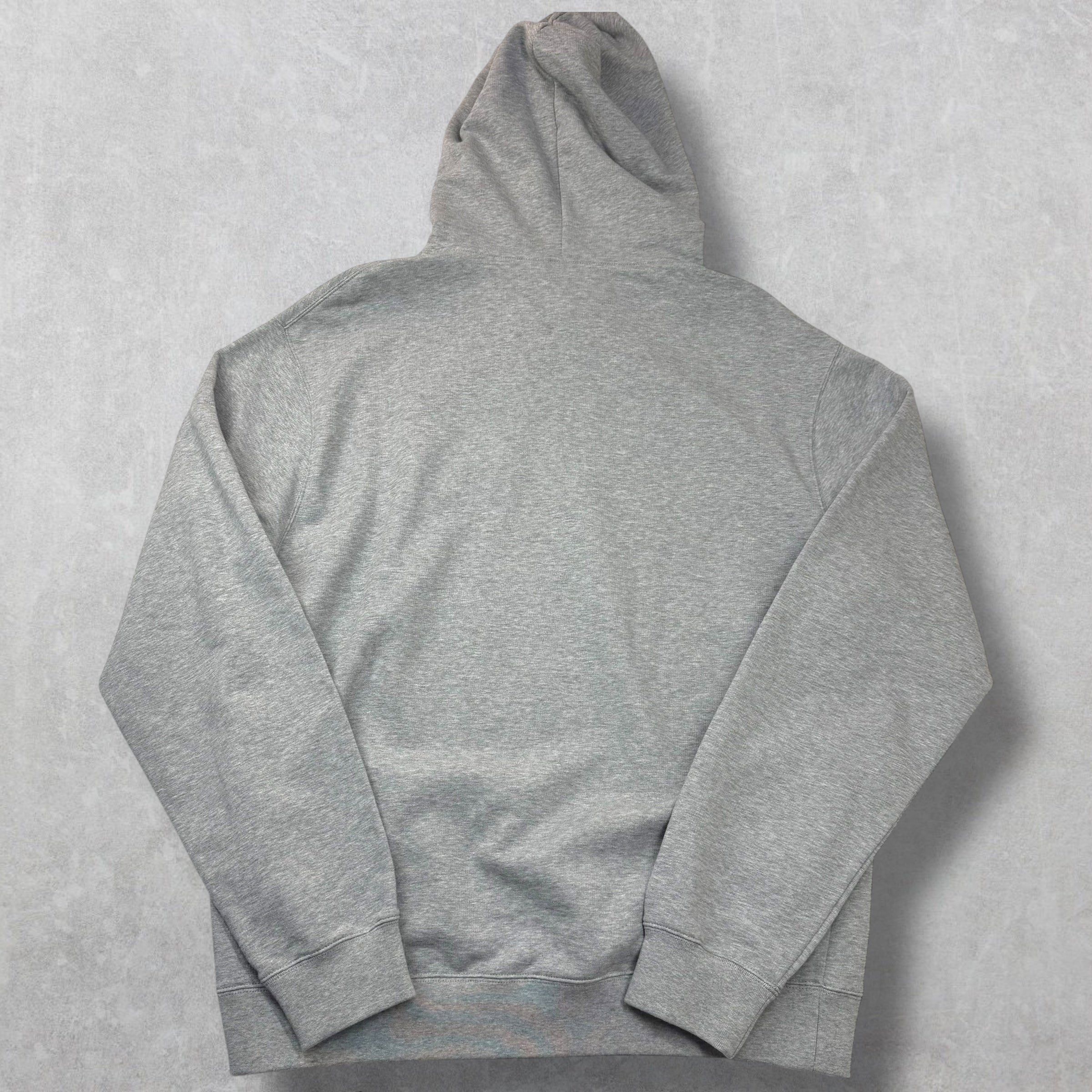 Gucci Gucci Logo Print Grey Cotton Hoodie XXL Size US XXL / EU 58 / 5 - 3 Thumbnail
