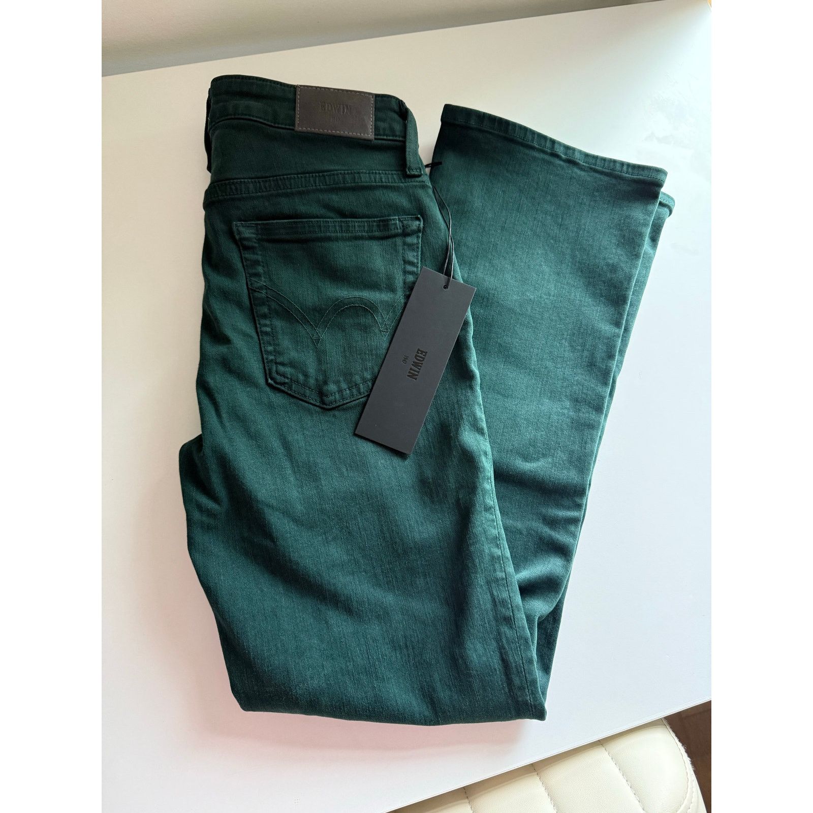 Edwin $188 New Edwin Lark Ankle Bootcut jeans - Size 25 - Green Size 25" / US 0 / IT 36 - 5 Thumbnail