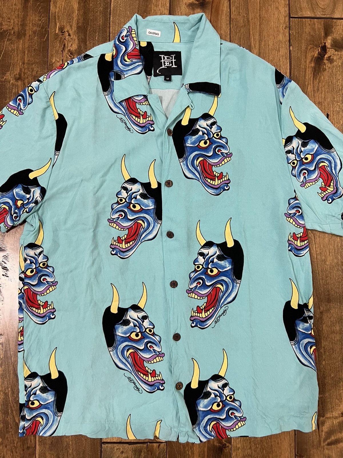Ed Hardy Vintage Ed Hardy Short sleeve button up shirt Size US M / EU 48-50 / 2 - 6 Thumbnail
