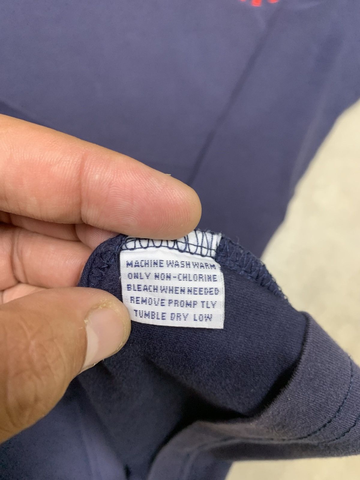 Polo Ralph Lauren Vintage 2000’s Custom Fit Polo Ralph Lauren USA Big Pony Tee Size US XXL / EU 58 / 5 - 10 Thumbnail
