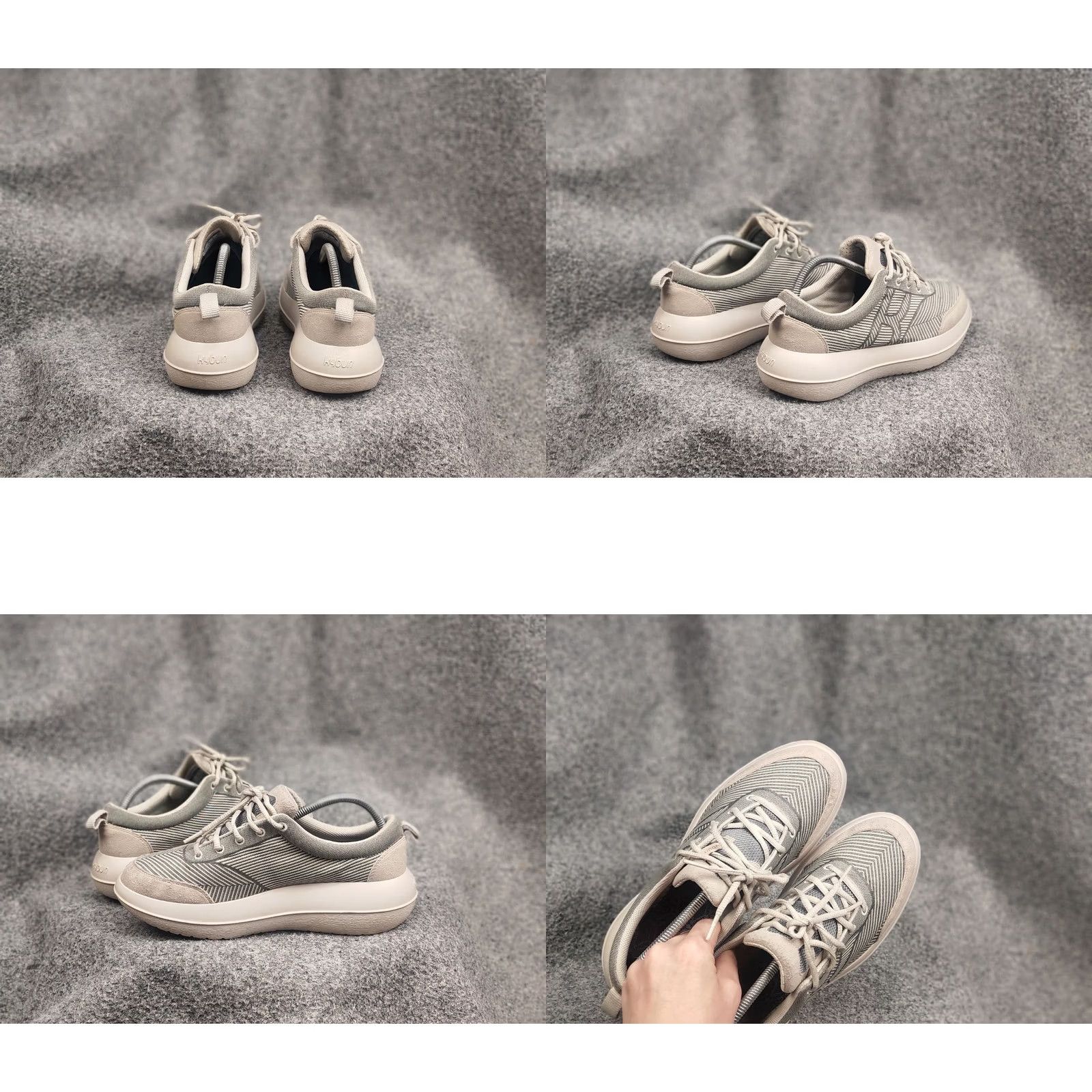Vintage Kybun Kyboot Swiss Design Bauma 20 walk on air Oversized Gray Sneakers Size US 8 / EU 41 - 9 Thumbnail