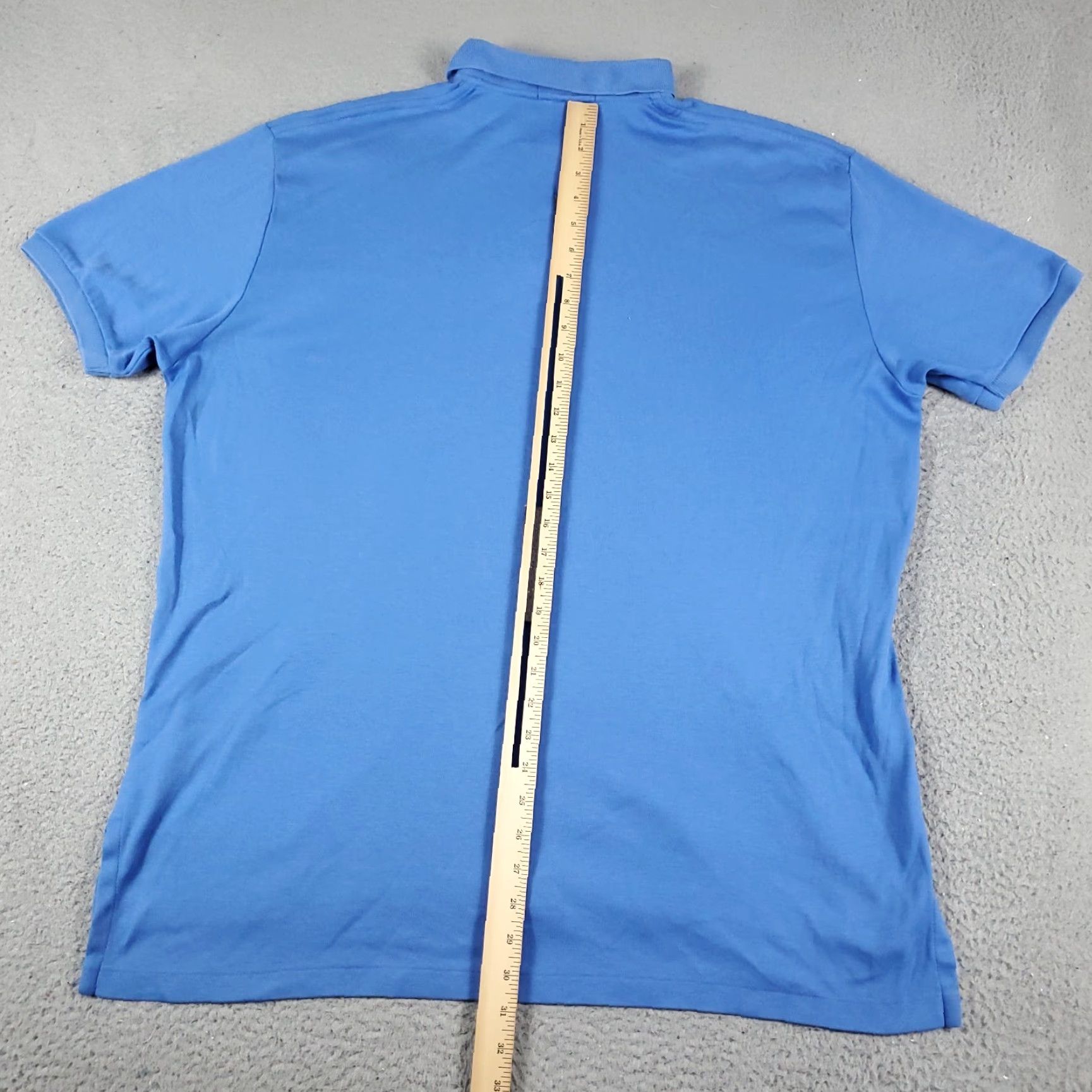 Ralph Lauren Ralph Lauren Polo Shirt Mens Large Blue Pony Polo Shirt Casual Short Sleeve Button Collar Regular Fit - 90s/Modern American Preppy Theme Mens Size US L / EU 52-54 / 3 - 5 Thumbnail