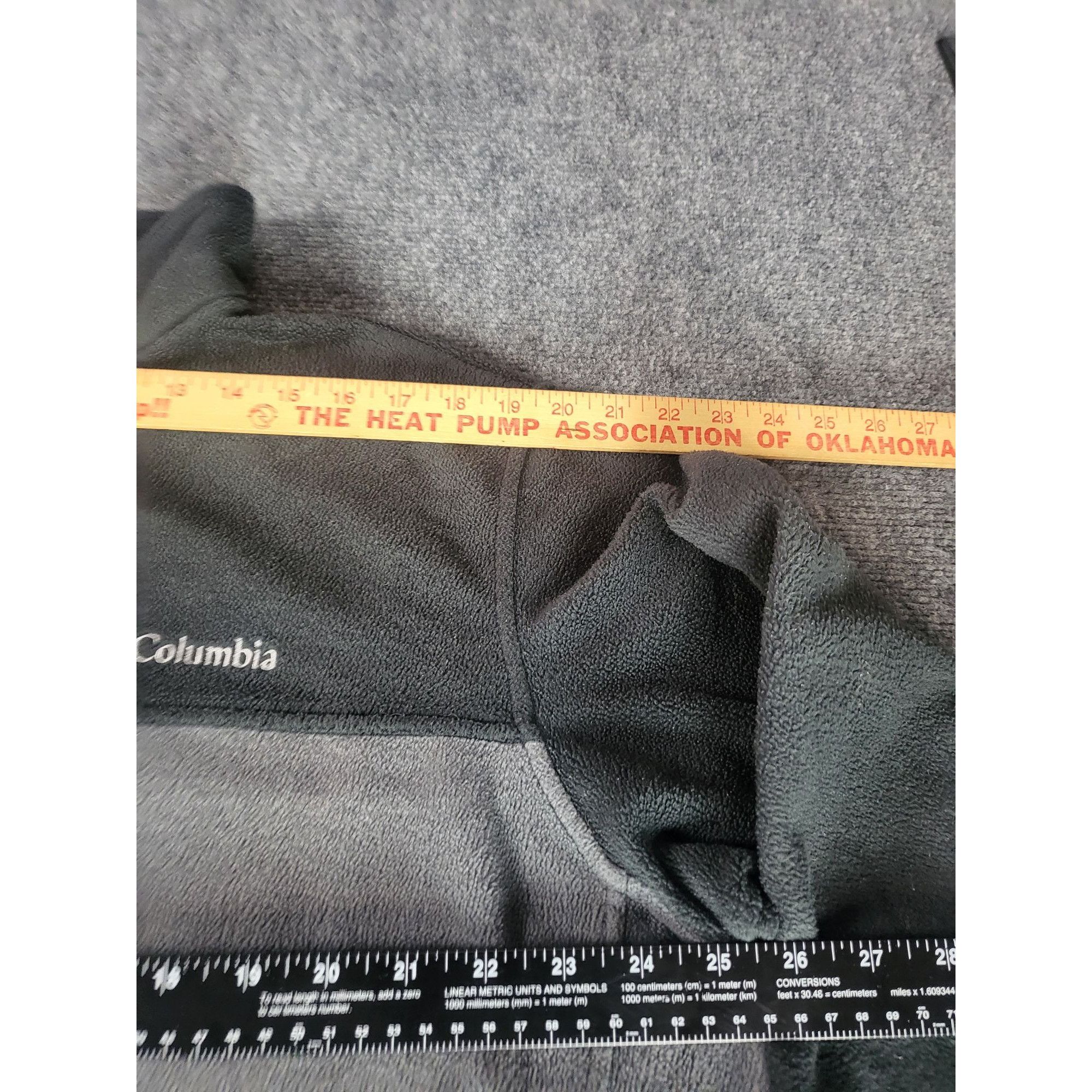 Columbia Columbia Granite Mountain Fleece Jacket Men Sz XL Gray Black Size US XL / EU 56 / 4 - 4 Thumbnail